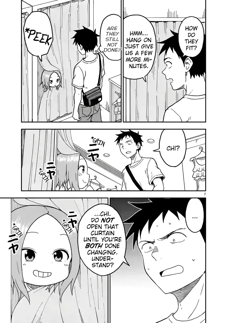 Karakai Jouzu no (Moto) Takagi-san Chapter 96 page 7 - Chapter 96
