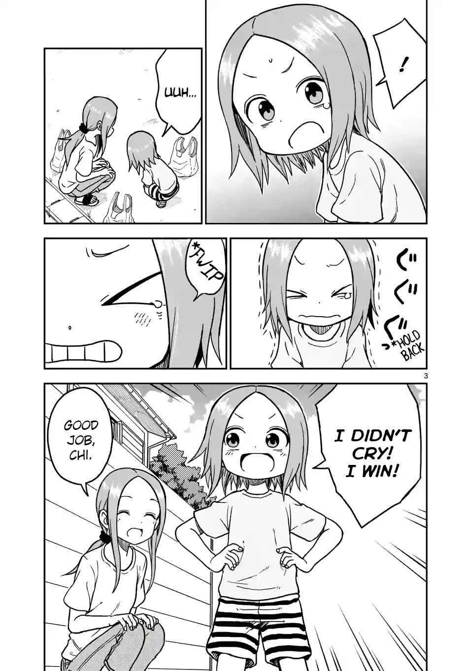 Karakai Jouzu no (Moto) Takagi-san Chapter 97 page 3 - Chapter 97