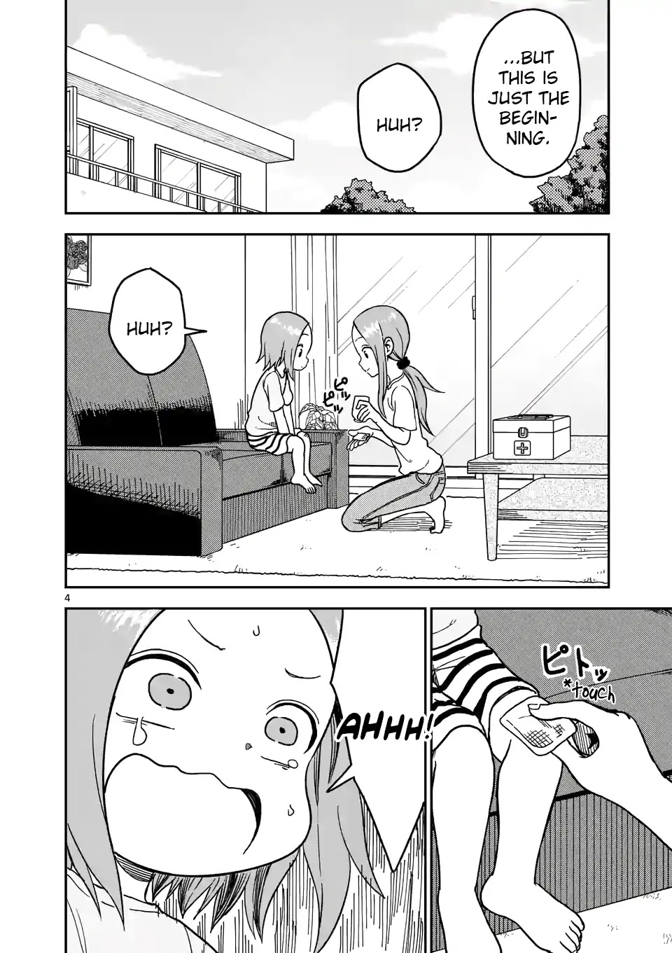 Karakai Jouzu no (Moto) Takagi-san Chapter 97 page 4 - Chapter 97