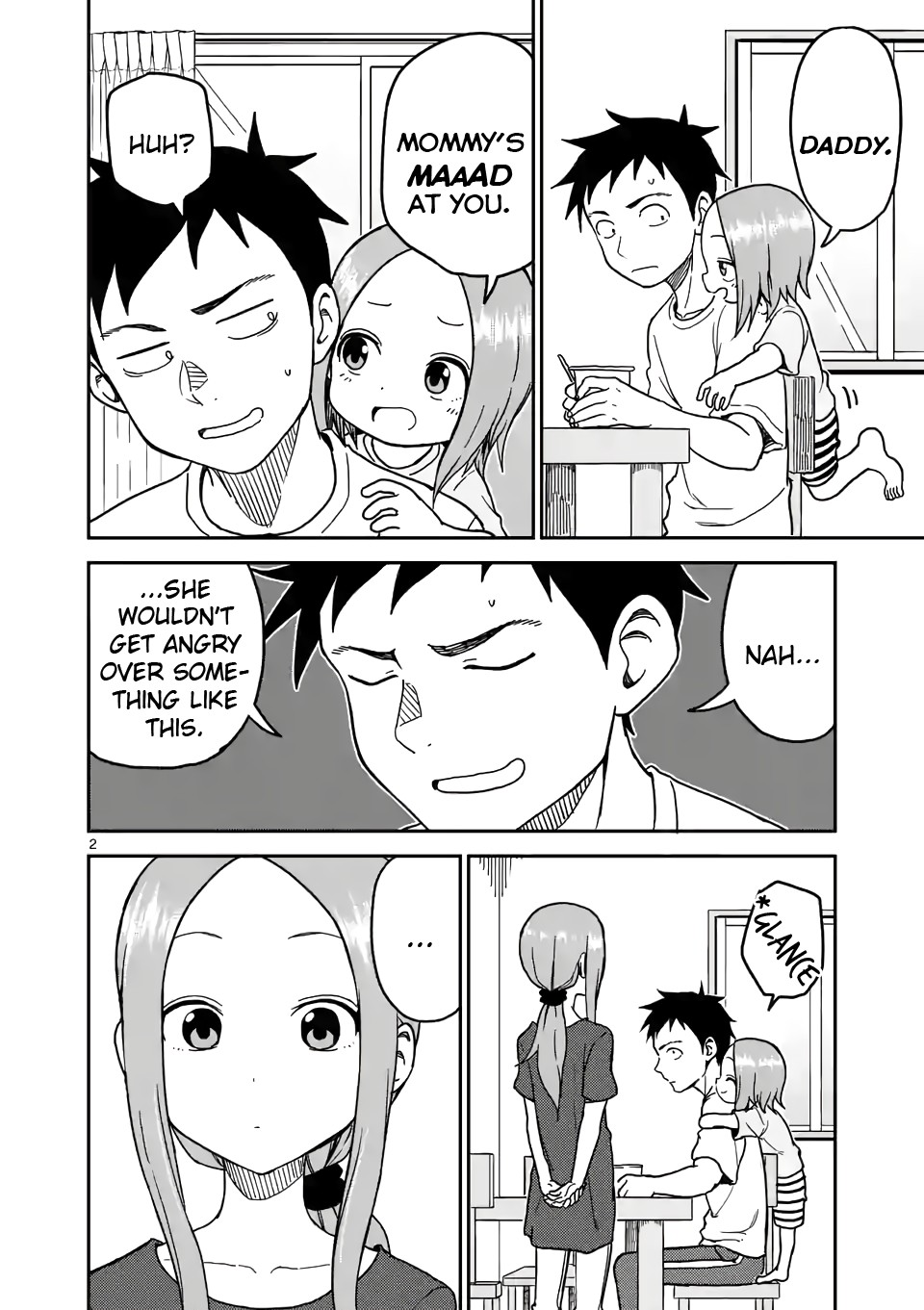 Karakai Jouzu no (Moto) Takagi-san Chapter 98 page 2 - Chapter 98
