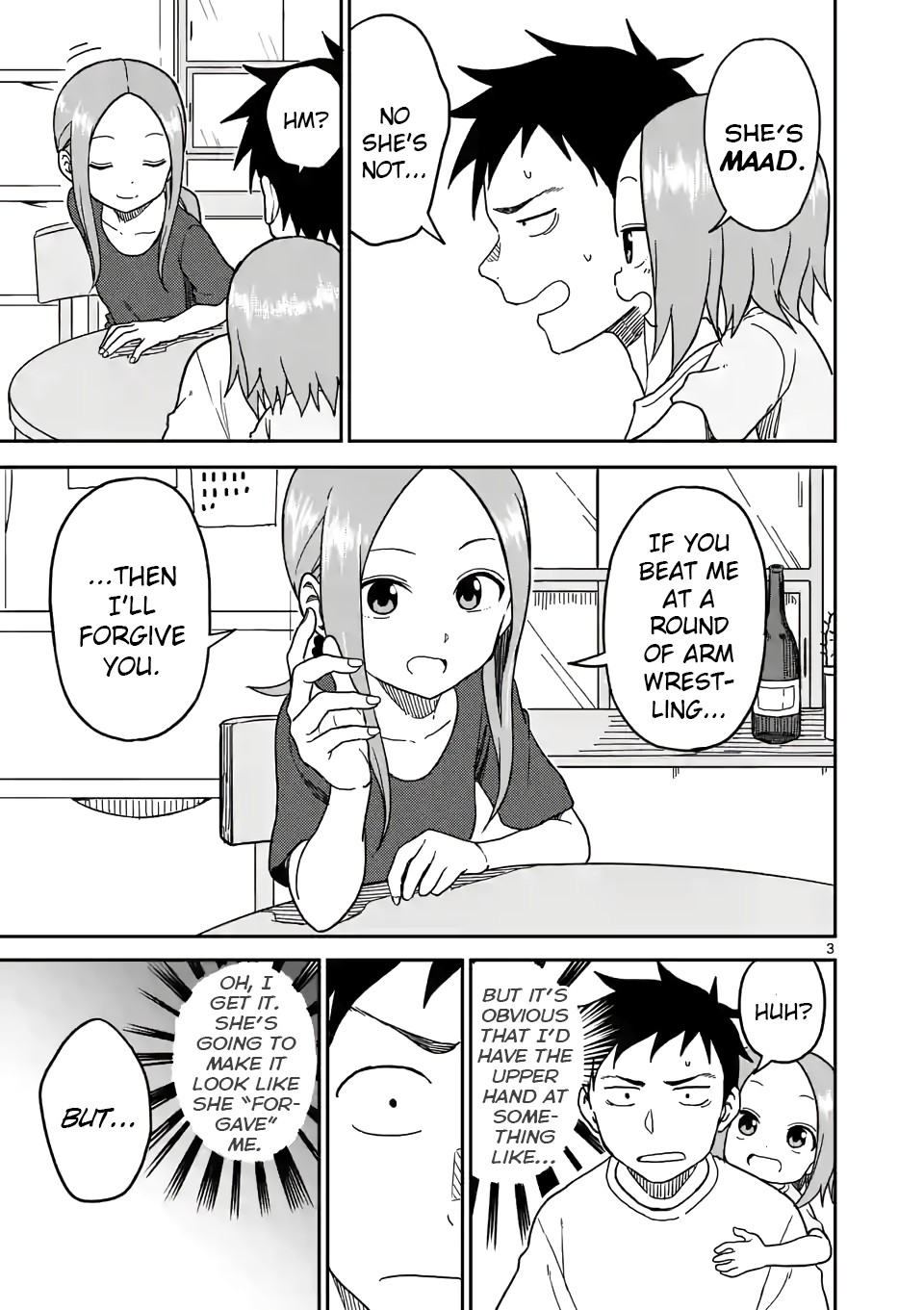 Karakai Jouzu no (Moto) Takagi-san Chapter 98 page 3 - Chapter 98
