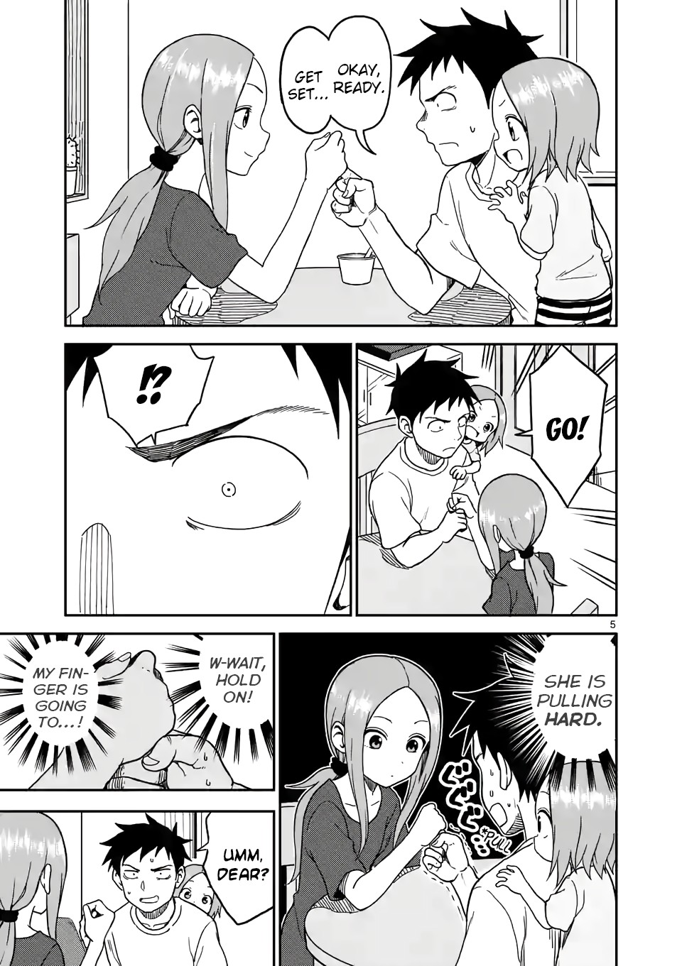 Karakai Jouzu no (Moto) Takagi-san Chapter 98 page 5 - Chapter 98