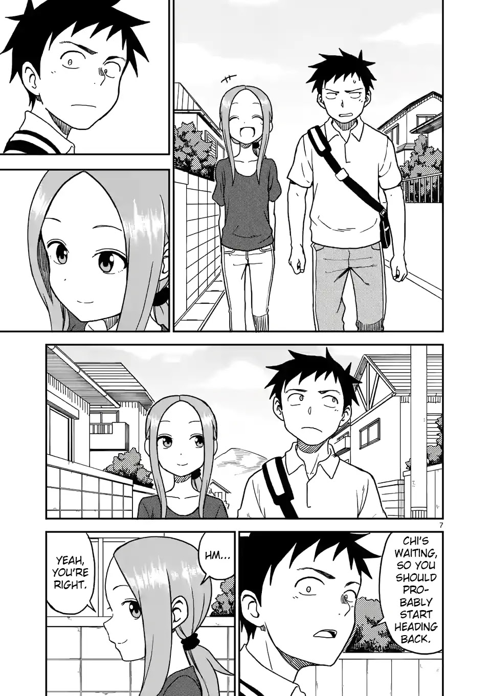 Karakai Jouzu no (Moto) Takagi-san Chapter 99 page 7 - Chapter 99
