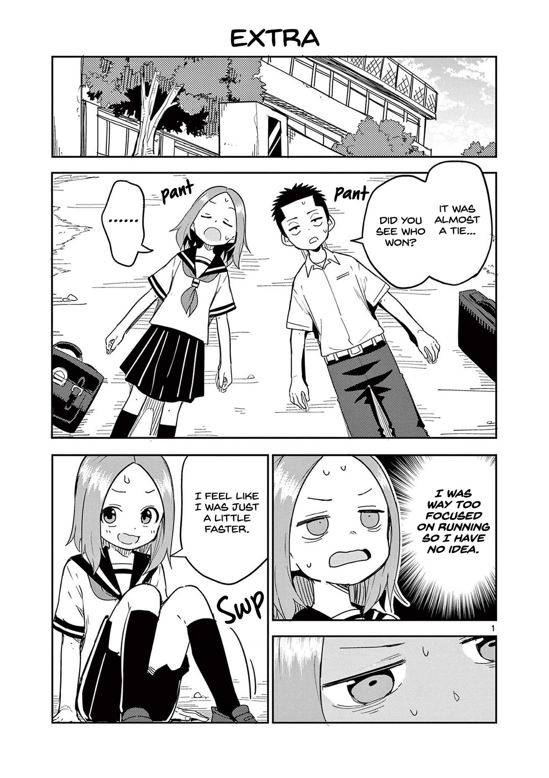 Karakai Jouzu (?) no Nishikata-san Chapter 10.5 page 1 - Chapter 10.5: Extra