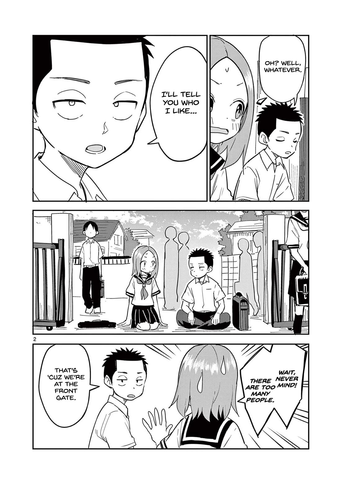 Karakai Jouzu (?) no Nishikata-san Chapter 10.5 page 2 - Chapter 10.5: Extra