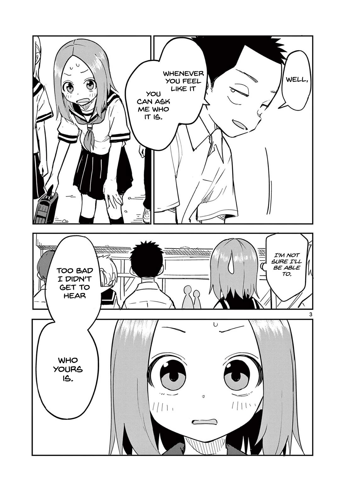 Karakai Jouzu (?) no Nishikata-san Chapter 10.5 page 3 - Chapter 10.5: Extra