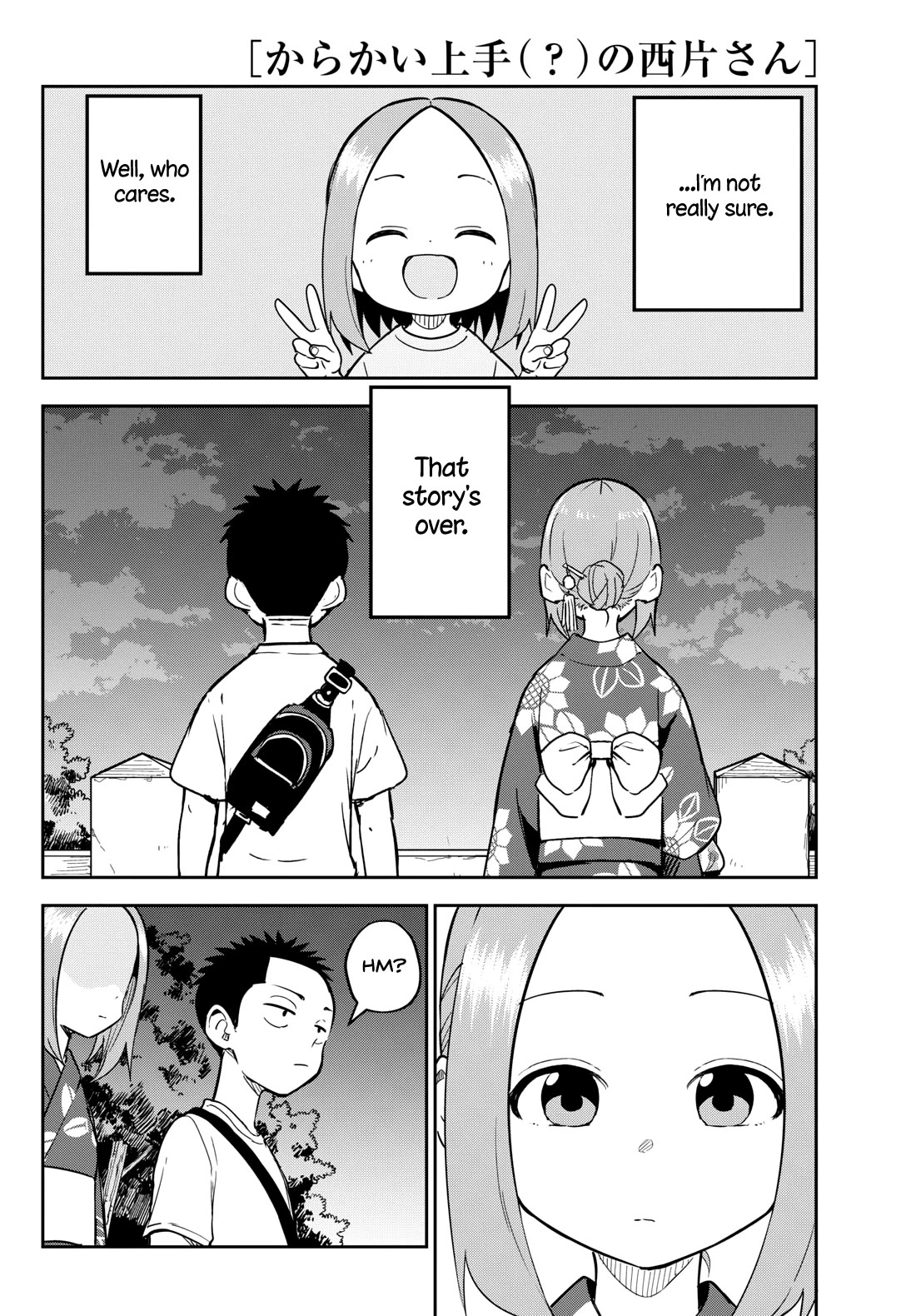 Karakai Jouzu (?) no Nishikata-san Chapter 10 page 8 - Chapter 10 [END]