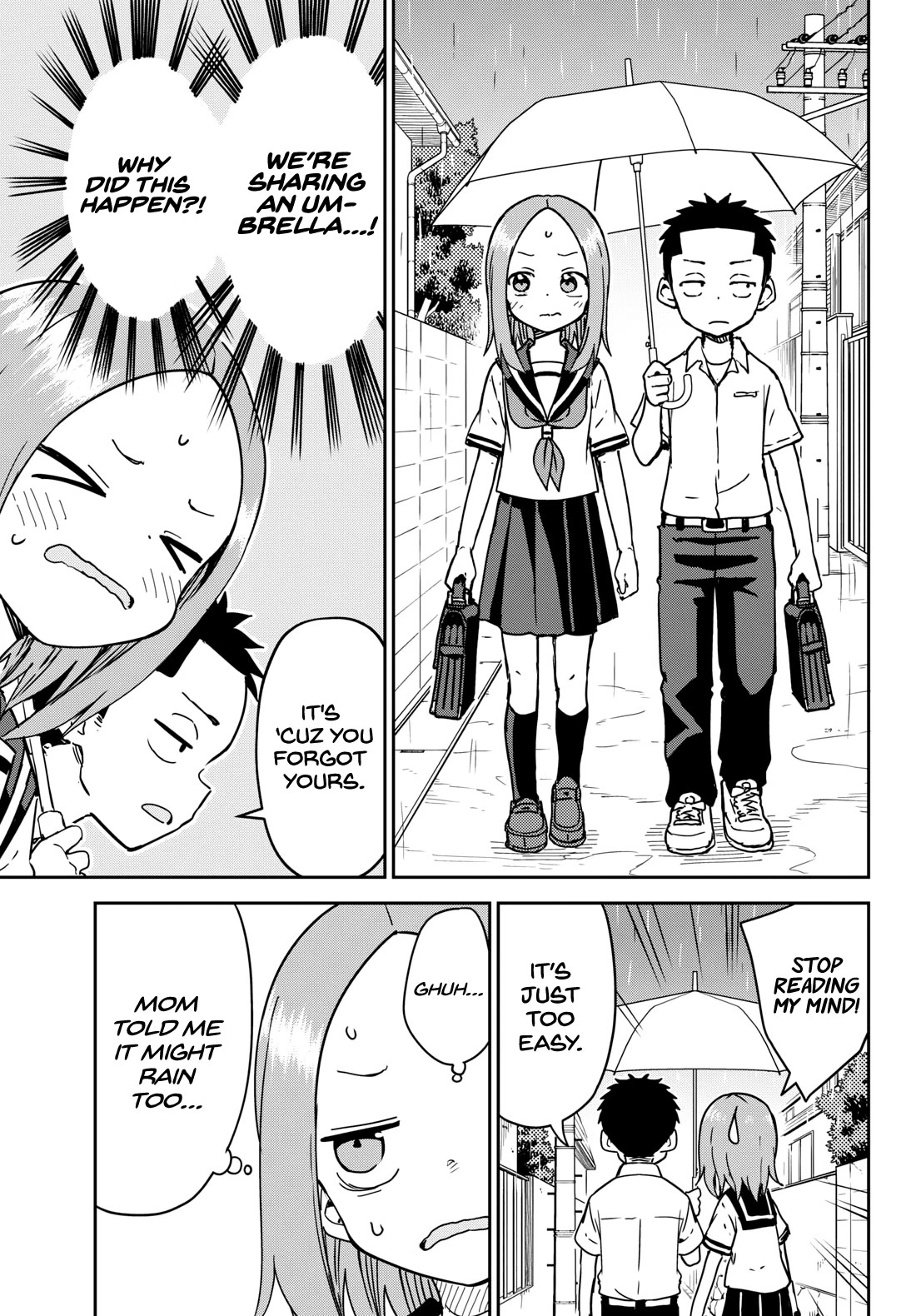 Karakai Jouzu (?) no Nishikata-san Chapter 3 page 3 - Chapter 3: Sharing an Umbrella