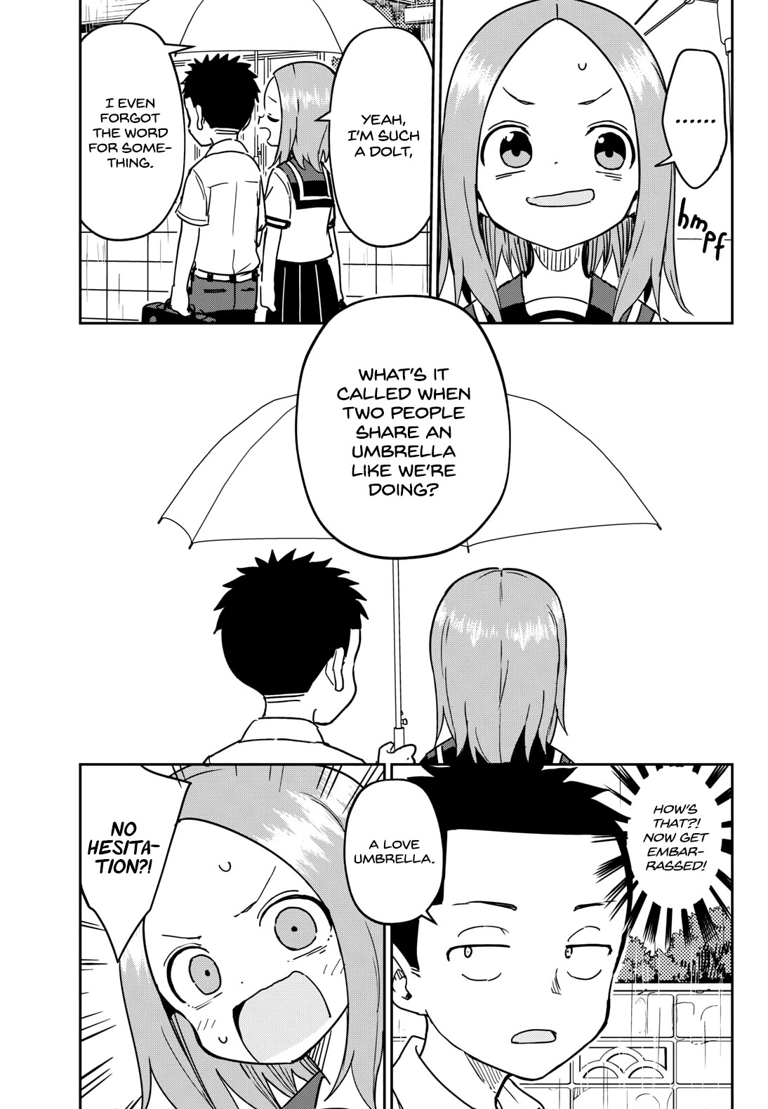Karakai Jouzu (?) no Nishikata-san Chapter 3 page 5 - Chapter 3: Sharing an Umbrella