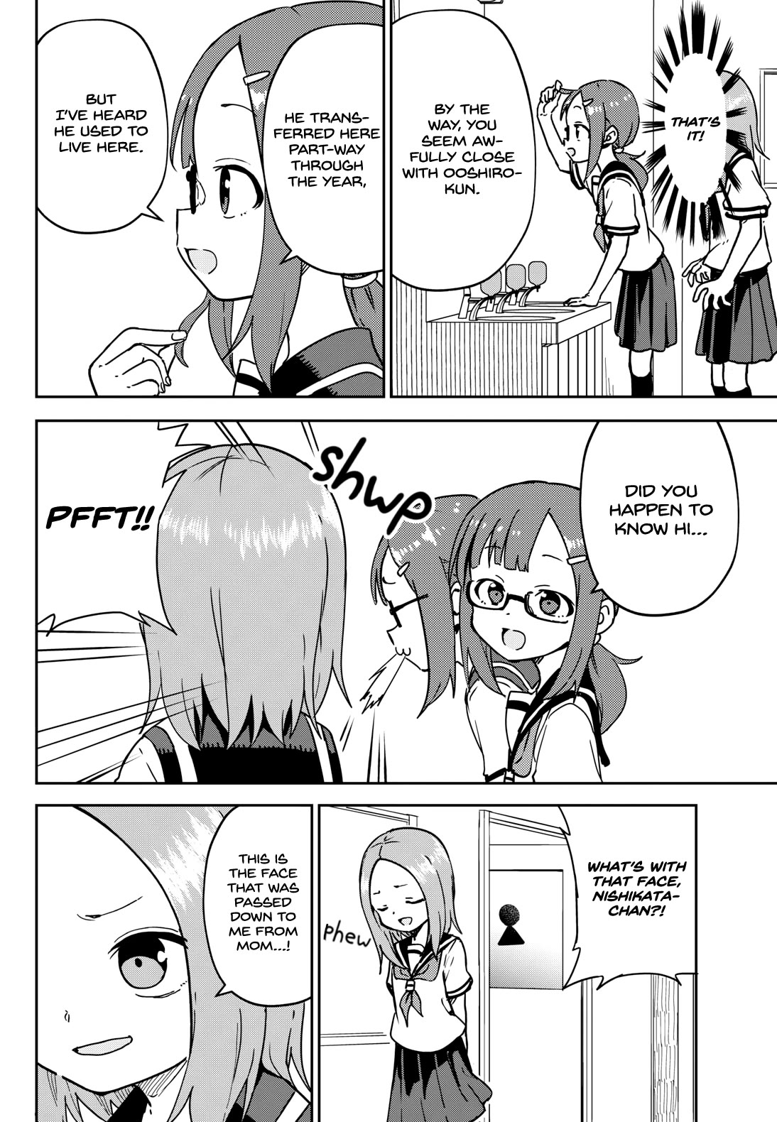 Karakai Jouzu (?) no Nishikata-san Chapter 4 page 4 - Chapter 4: Funny Face