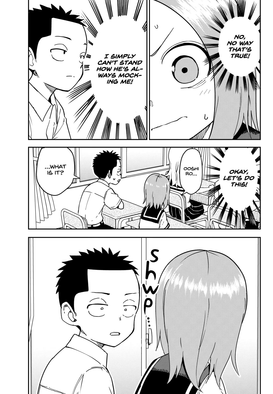 Karakai Jouzu (?) no Nishikata-san Chapter 4 page 9 - Chapter 4: Funny Face