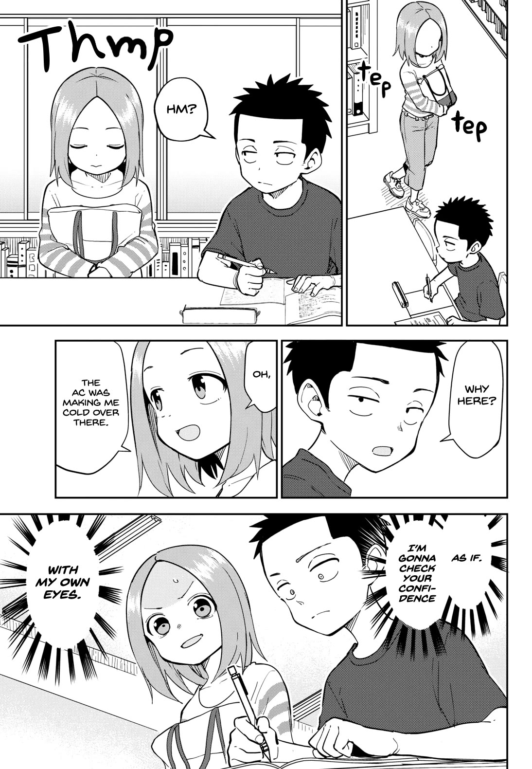 Karakai Jouzu (?) no Nishikata-san Chapter 6 page 7 - Chapter 6: Test