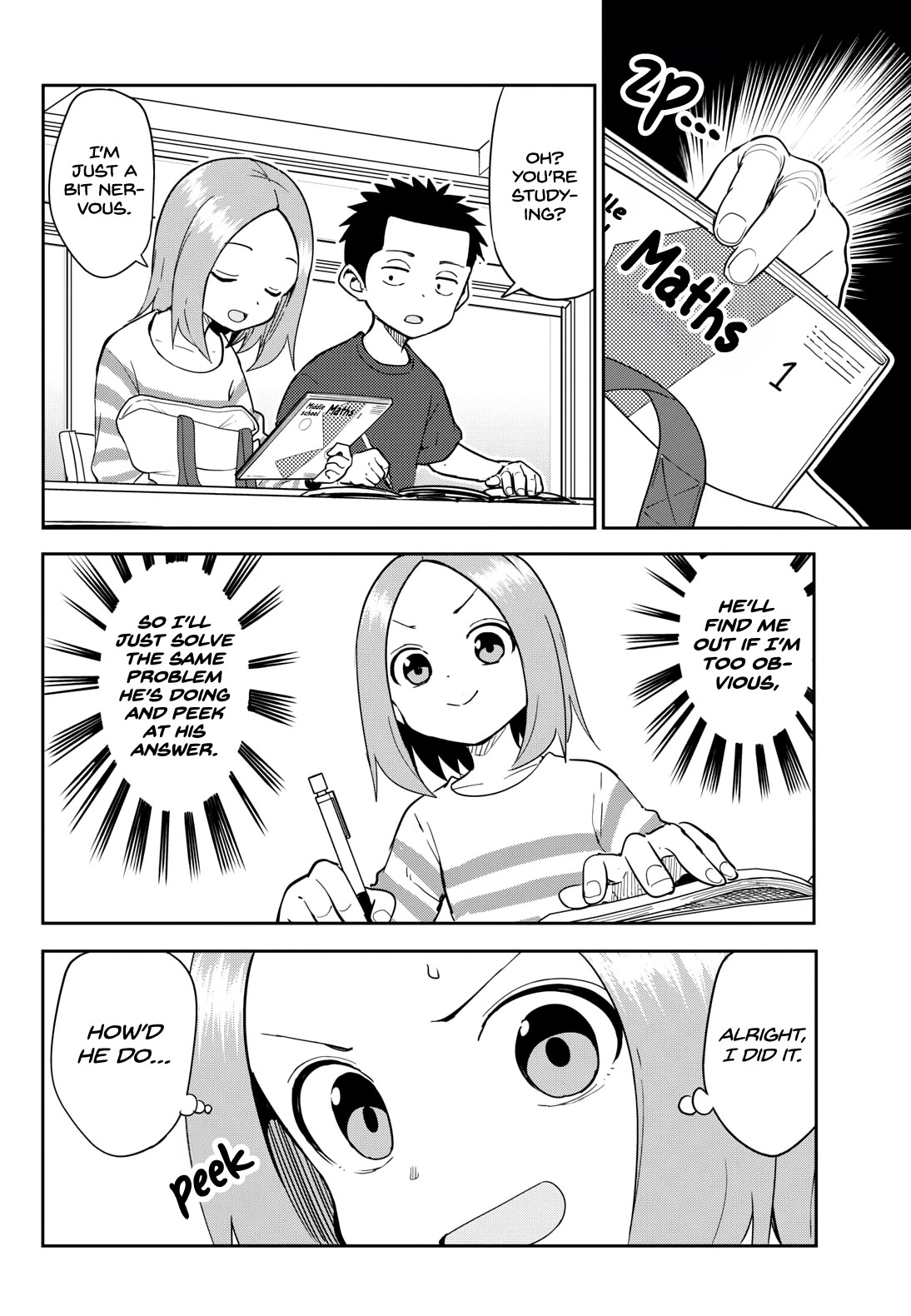 Karakai Jouzu (?) no Nishikata-san Chapter 6 page 8 - Chapter 6: Test