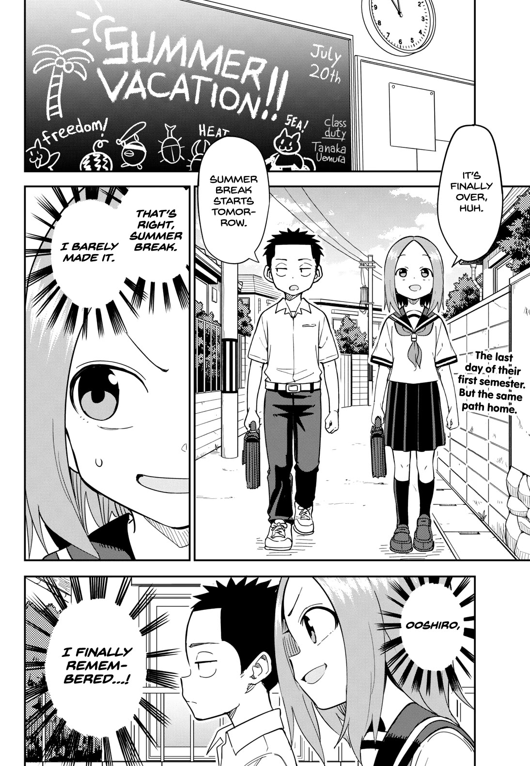 Karakai Jouzu (?) no Nishikata-san Chapter 8 page 2 - Chapter 8: Memories