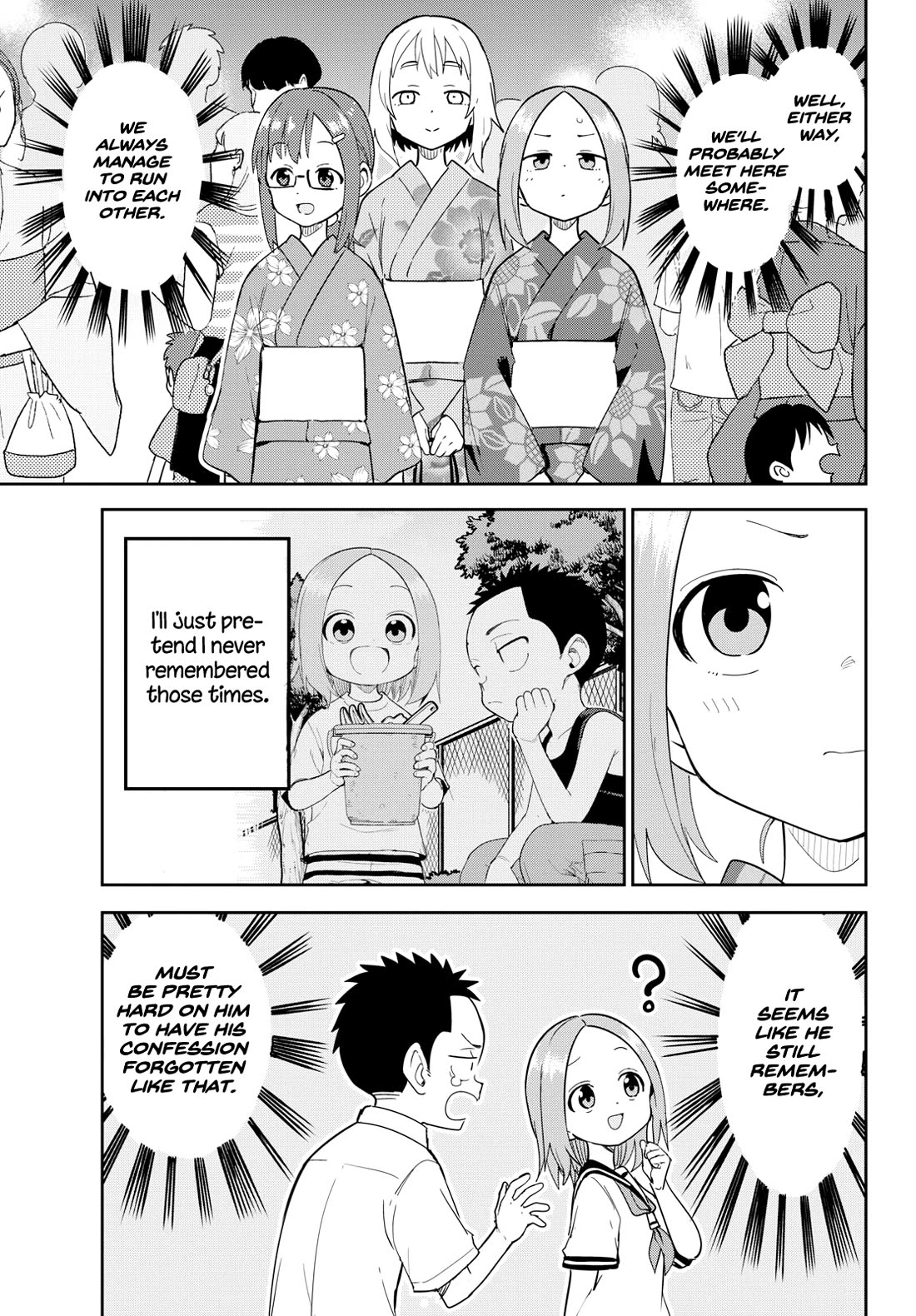 Karakai Jouzu (?) no Nishikata-san Chapter 9 page 3 - Chapter 9: Summer Festival