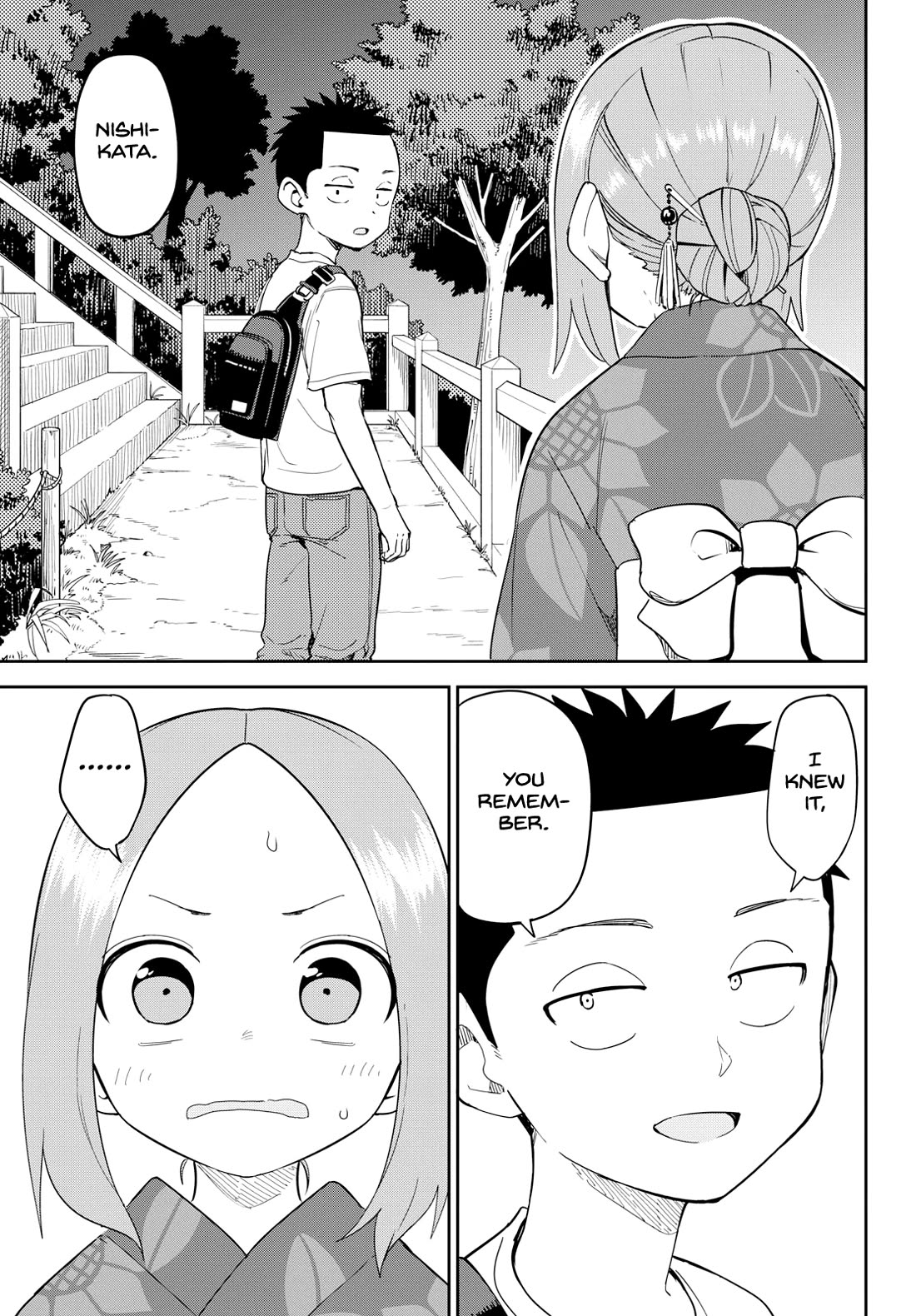 Karakai Jouzu (?) no Nishikata-san Chapter 9 page 9 - Chapter 9: Summer Festival