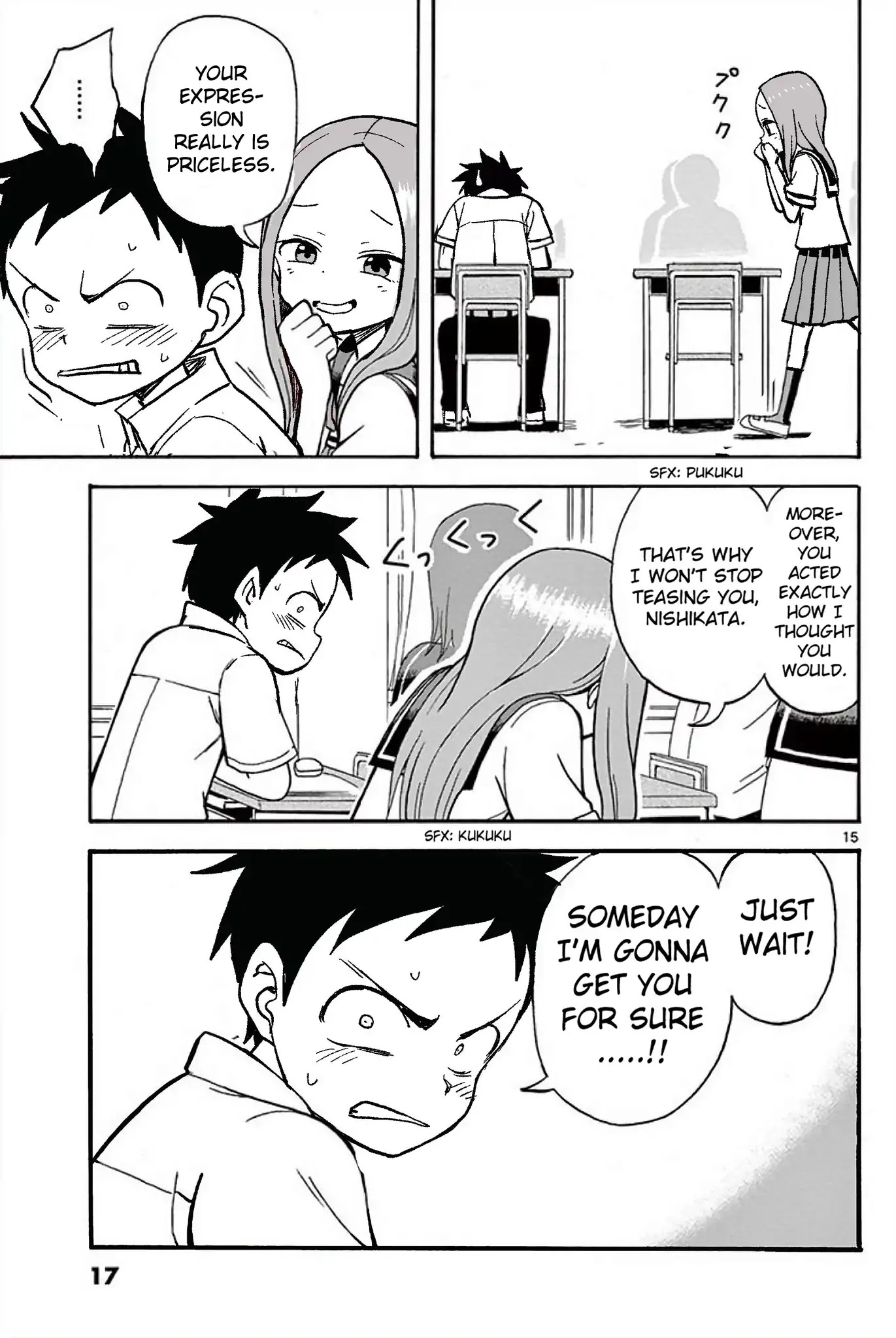 Karakai Jouzu no Takagi-san Chapter 1 page 14 - Chapter 1: Eraser