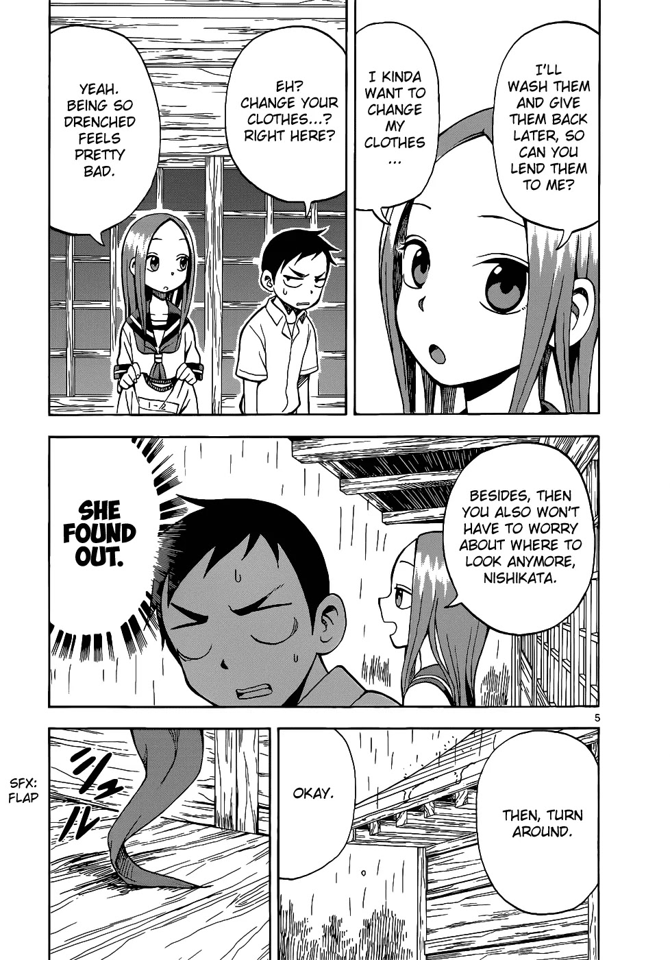 Karakai Jouzu no Takagi-san Chapter 10 page 10 - Chapter 10: Rain Shelter