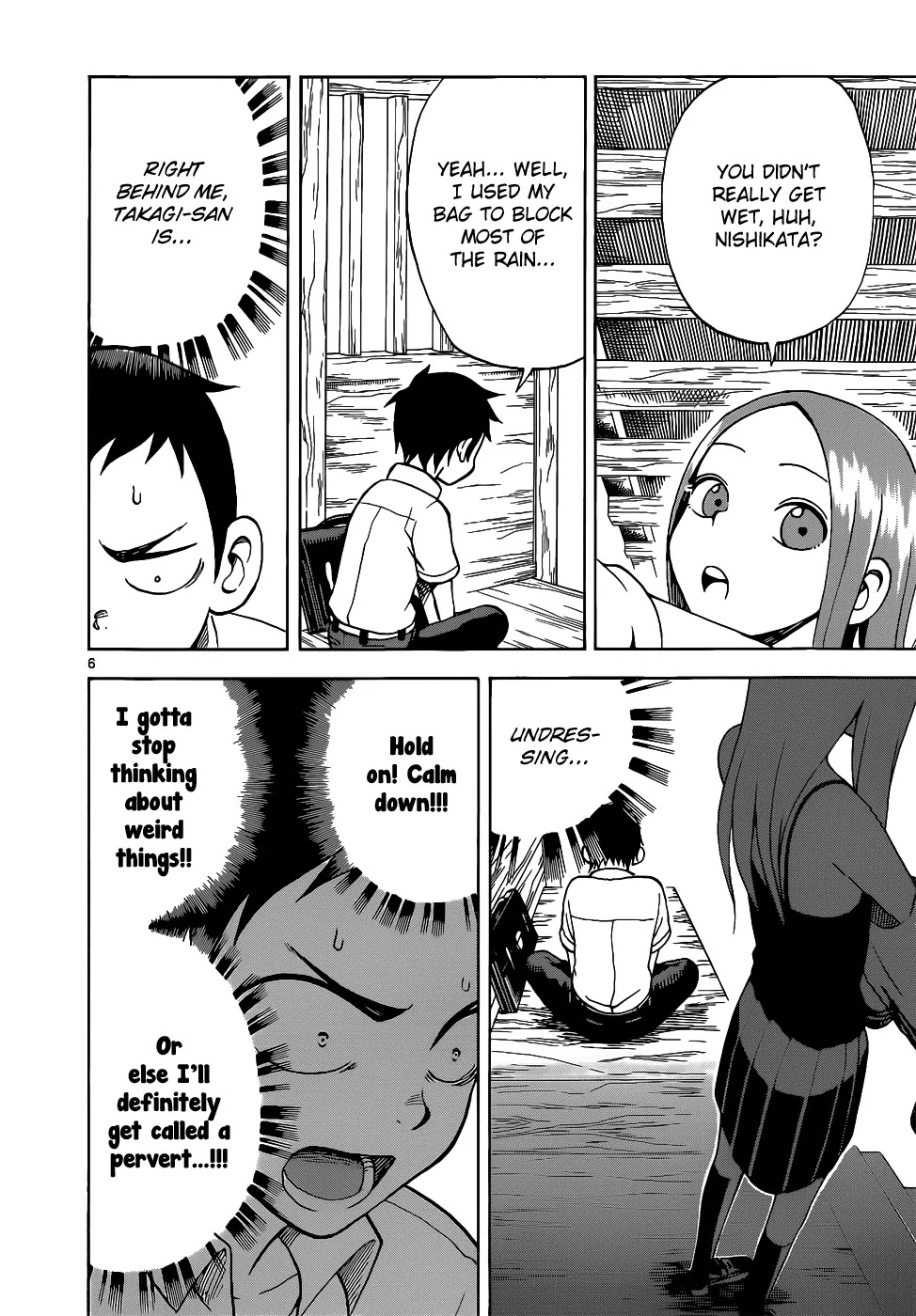 Karakai Jouzu no Takagi-san Chapter 10 page 11 - Chapter 10: Rain Shelter