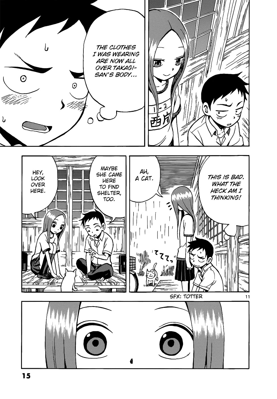 Karakai Jouzu no Takagi-san Chapter 10 page 16 - Chapter 10: Rain Shelter