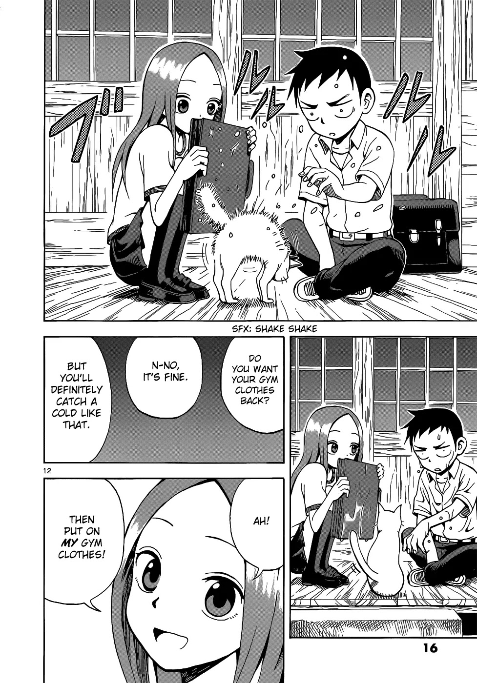 Karakai Jouzu no Takagi-san Chapter 10 page 17 - Chapter 10: Rain Shelter