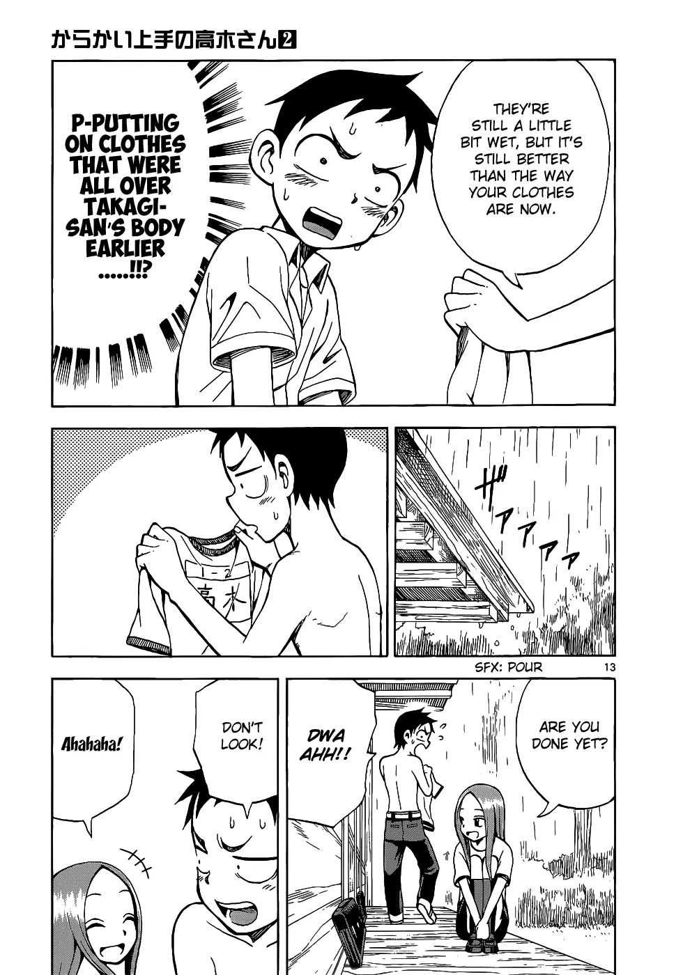Karakai Jouzu no Takagi-san Chapter 10 page 18 - Chapter 10: Rain Shelter
