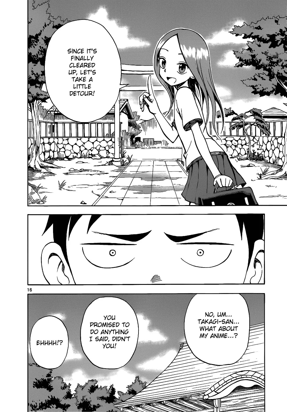 Karakai Jouzu no Takagi-san Chapter 10 page 21 - Chapter 10: Rain Shelter