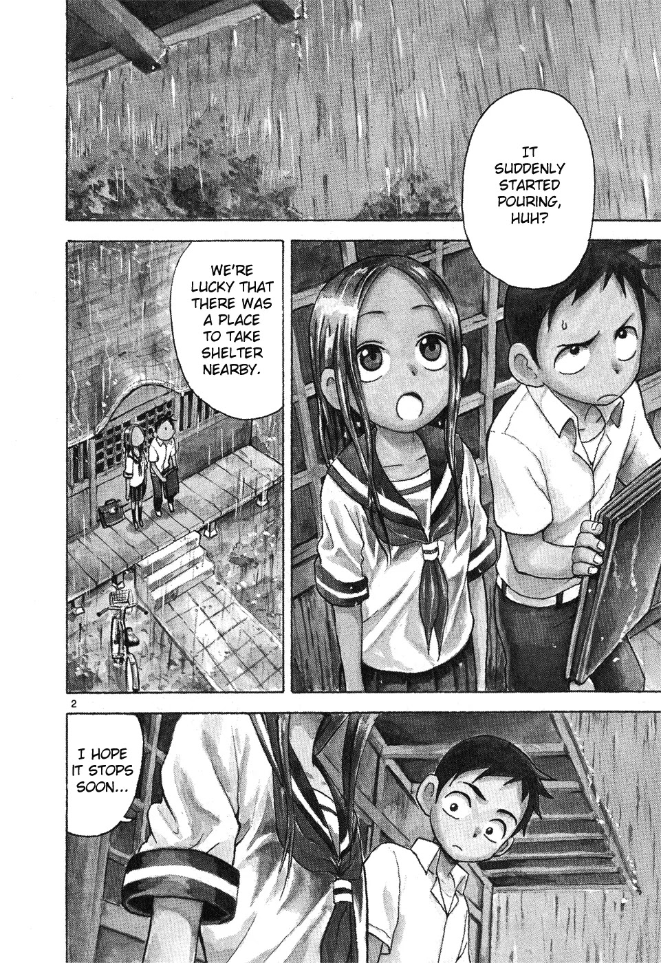 Karakai Jouzu no Takagi-san Chapter 10 page 7 - Chapter 10: Rain Shelter