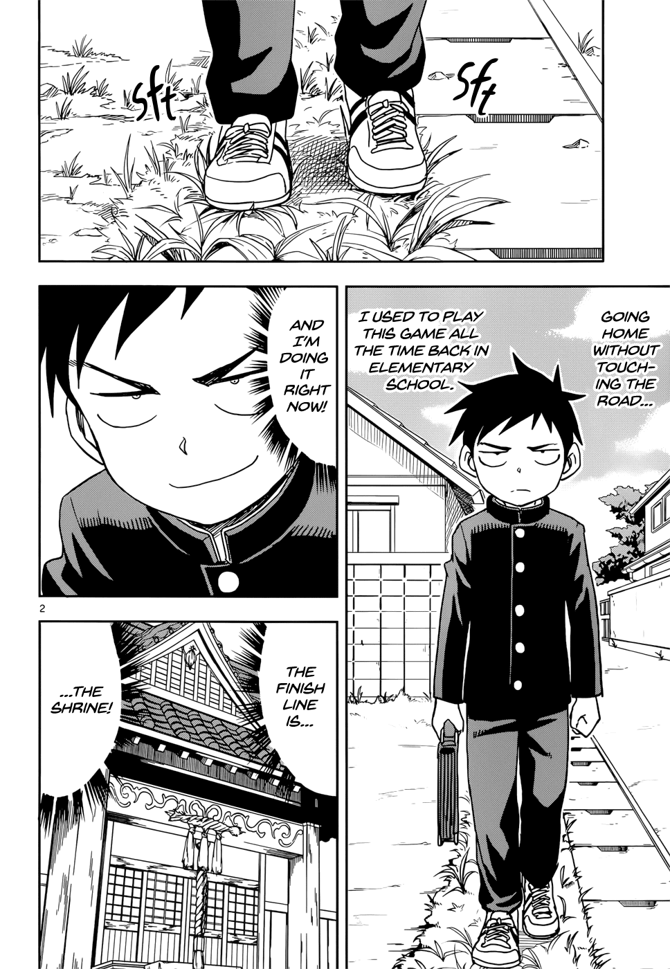 Karakai Jouzu no Takagi-san Chapter 100 page 2 - Chapter 100: Praying