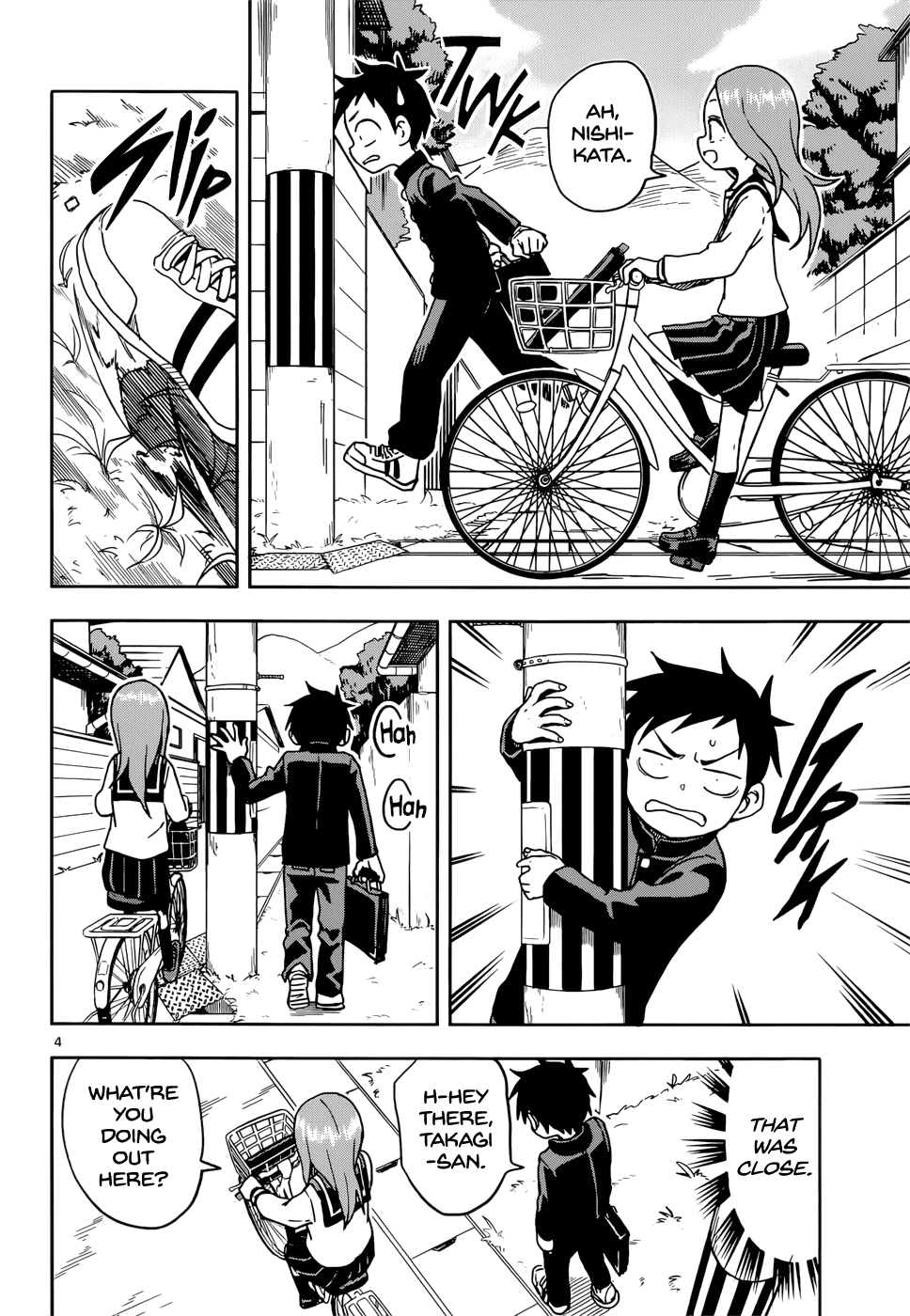Karakai Jouzu no Takagi-san Chapter 100 page 4 - Chapter 100: Praying