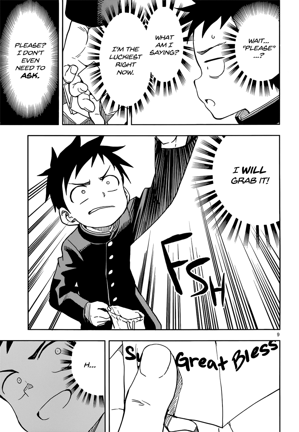 Karakai Jouzu no Takagi-san Chapter 102 page 9 - Chapter 102: Fortune Slips