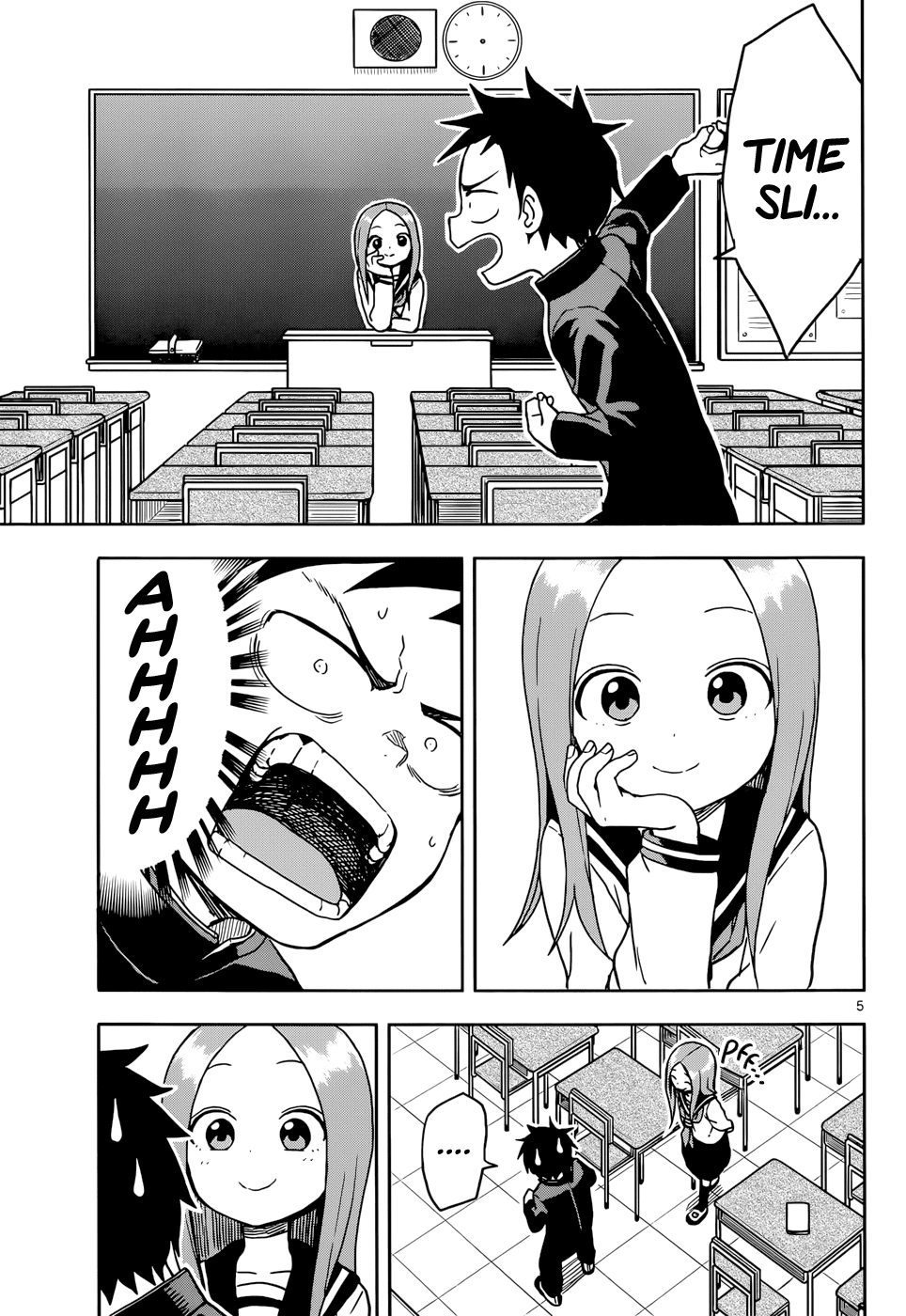 Karakai Jouzu no Takagi-san Chapter 104 page 5 - Chapter 104: Demon Pitch