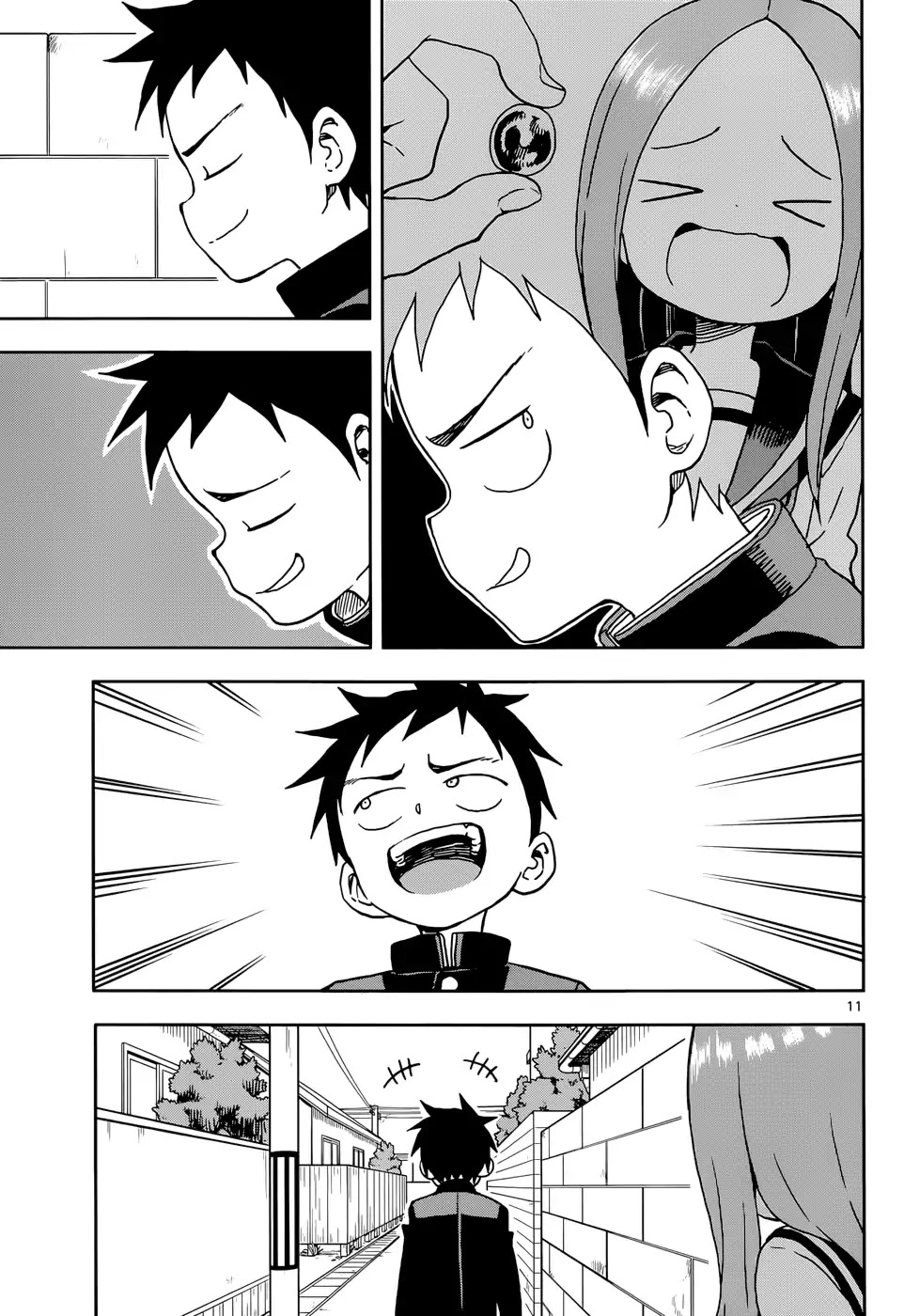 Karakai Jouzu no Takagi-san Chapter 105 page 11 - Chapter 105: Presence