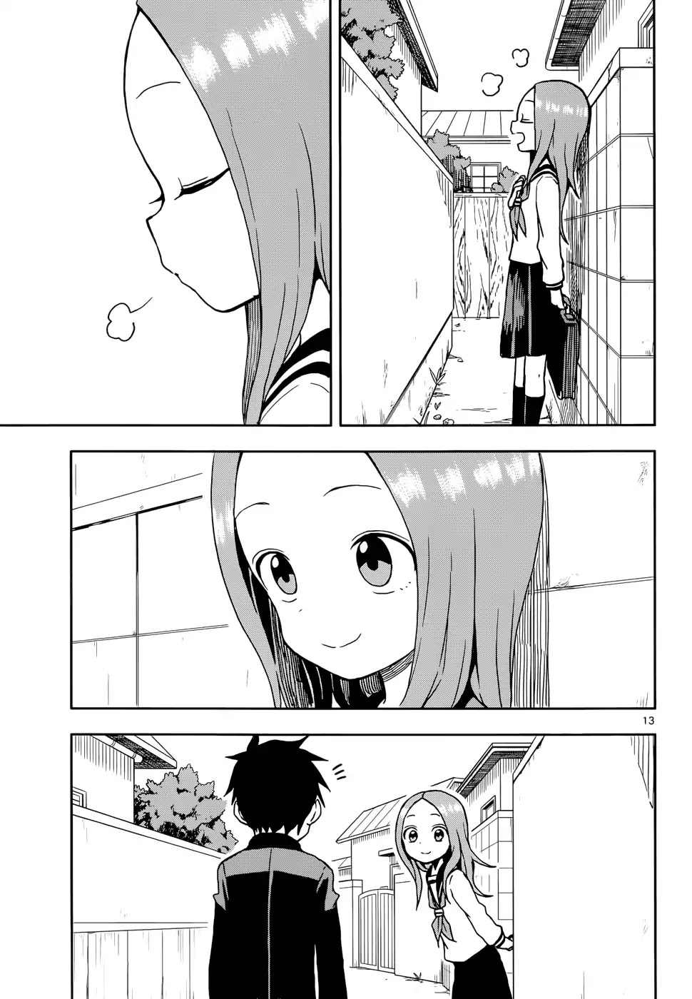 Karakai Jouzu no Takagi-san Chapter 105 page 13 - Chapter 105: Presence