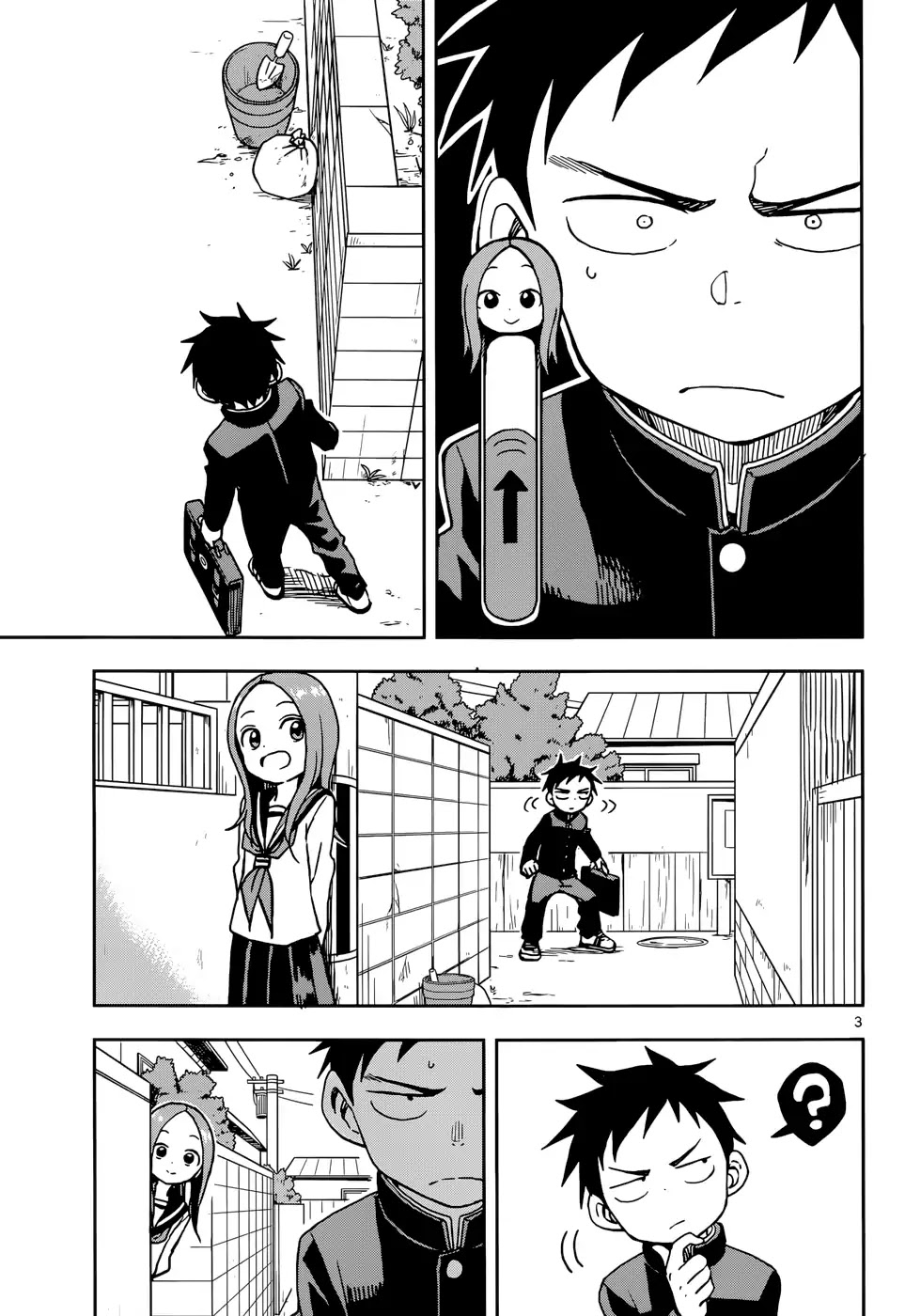 Karakai Jouzu no Takagi-san Chapter 105 page 3 - Chapter 105: Presence