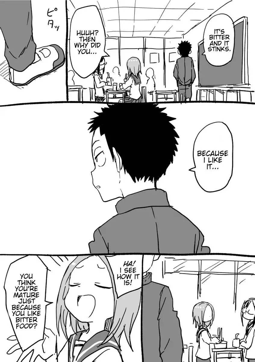 Karakai Jouzu no Takagi-san Chapter 106.5 page 3 - Chapter 106.5: Nishikata-chan