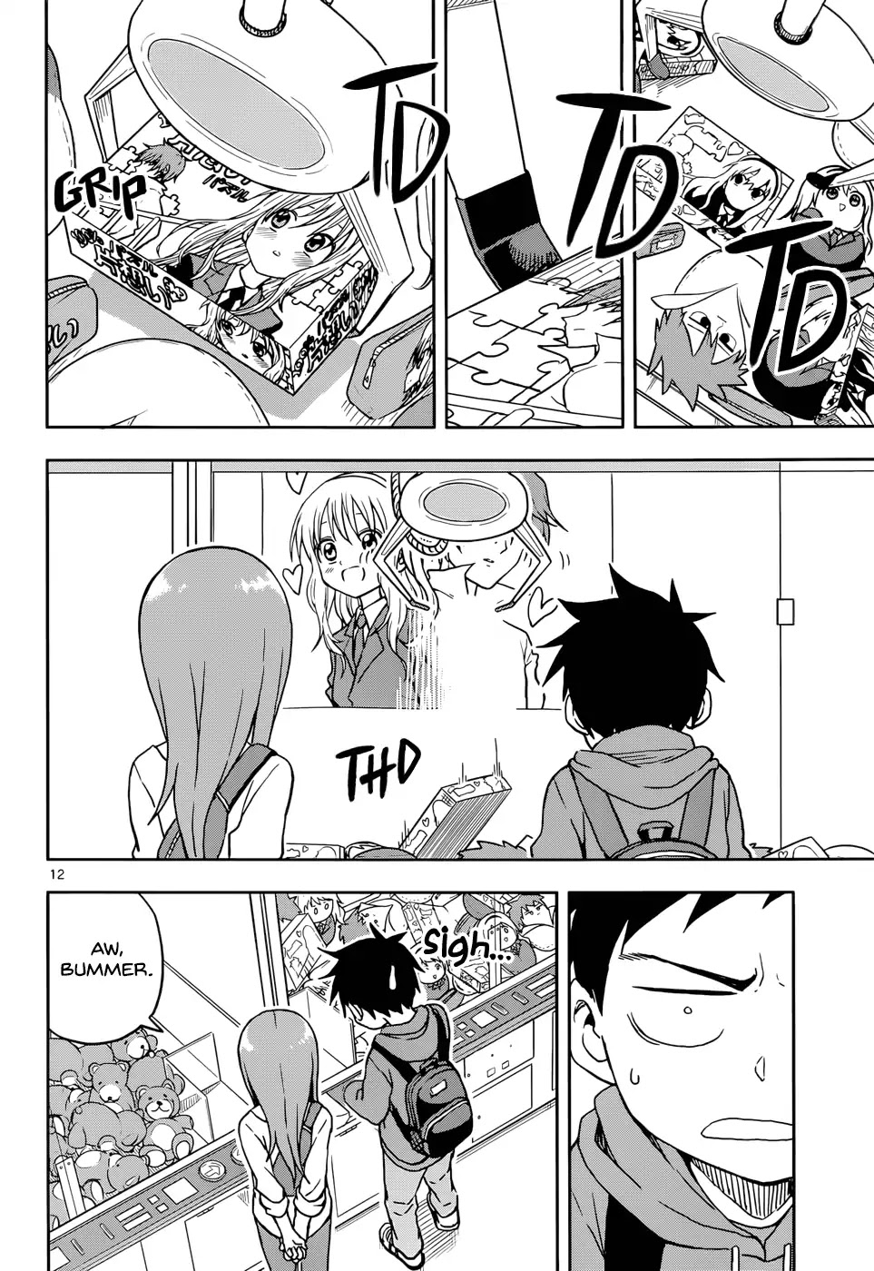 Karakai Jouzu no Takagi-san Chapter 106 page 12 - Chapter 106: Crane Games