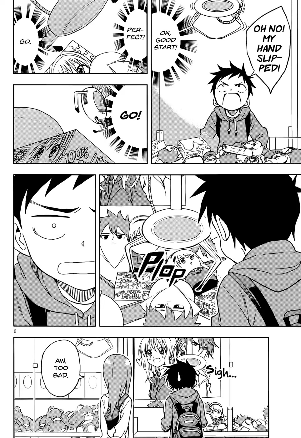 Karakai Jouzu no Takagi-san Chapter 106 page 8 - Chapter 106: Crane Games