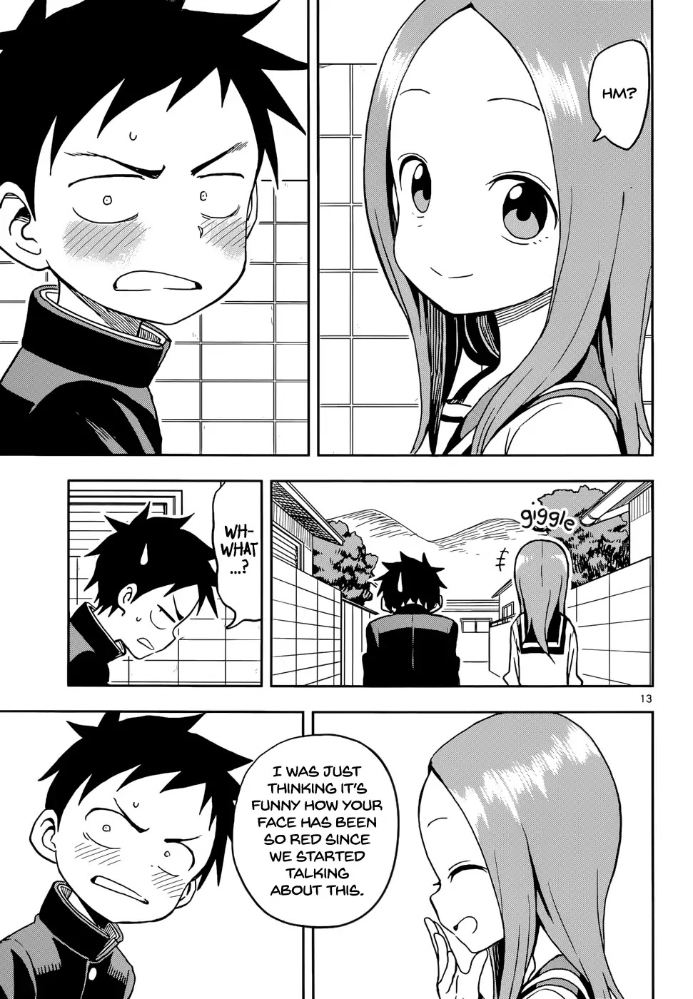 Karakai Jouzu no Takagi-san Chapter 108 page 13 - Chapter 108: Confession