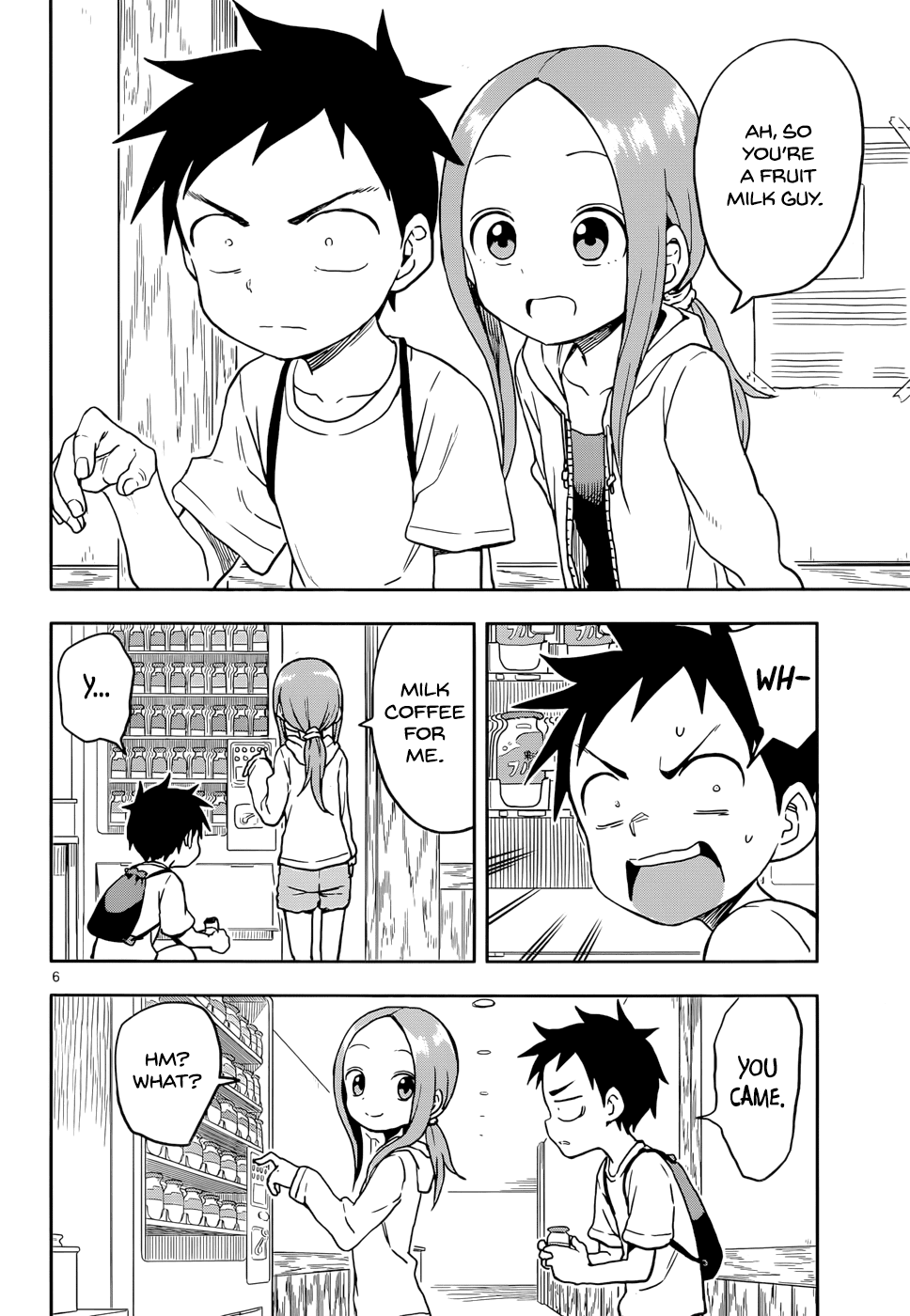 Karakai Jouzu no Takagi-san Chapter 109 page 6 - Chapter 109: Nighttime