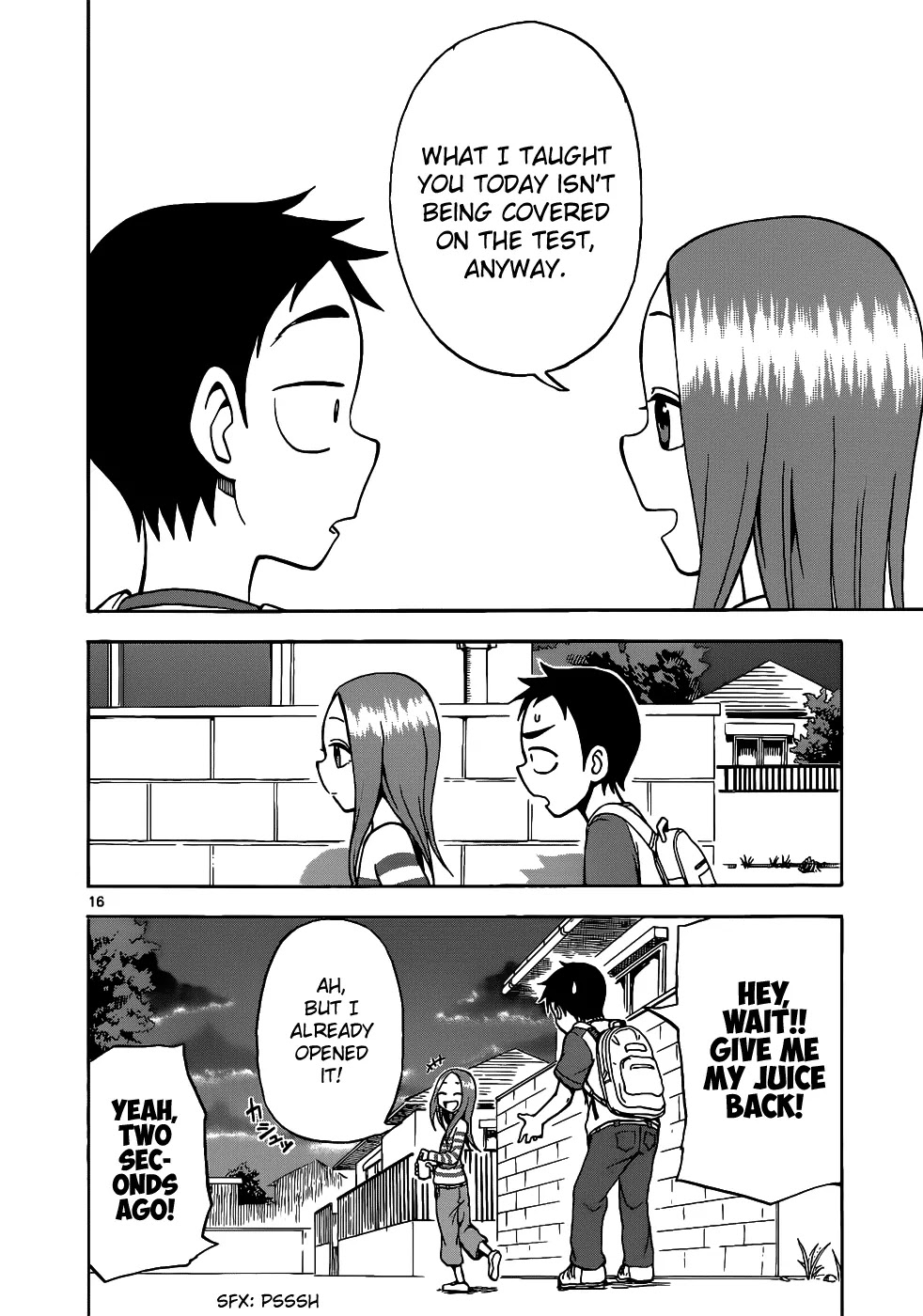 Karakai Jouzu no Takagi-san Chapter 11 page 17 - Chapter 11: Test Study