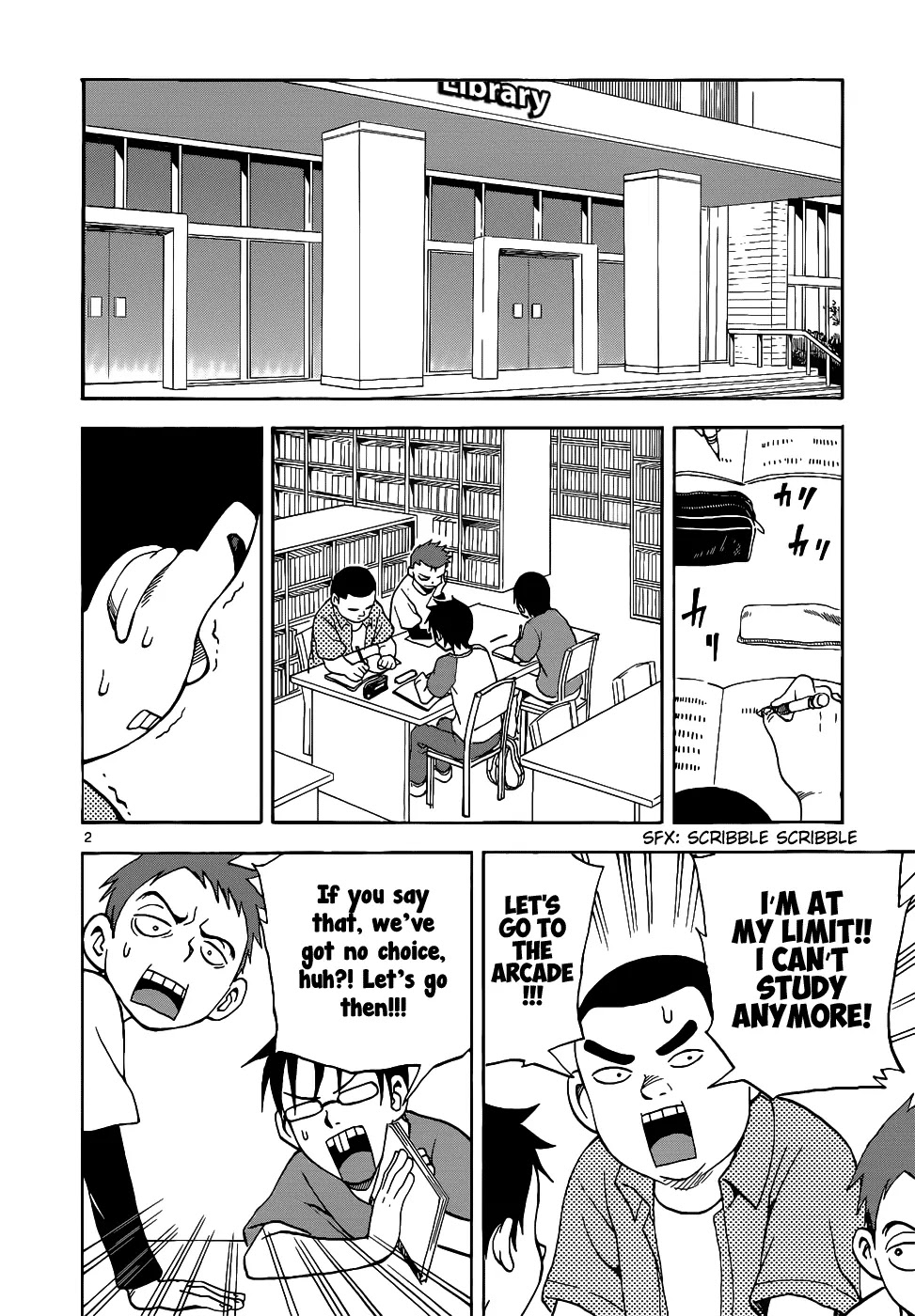 Karakai Jouzu no Takagi-san Chapter 11 page 3 - Chapter 11: Test Study