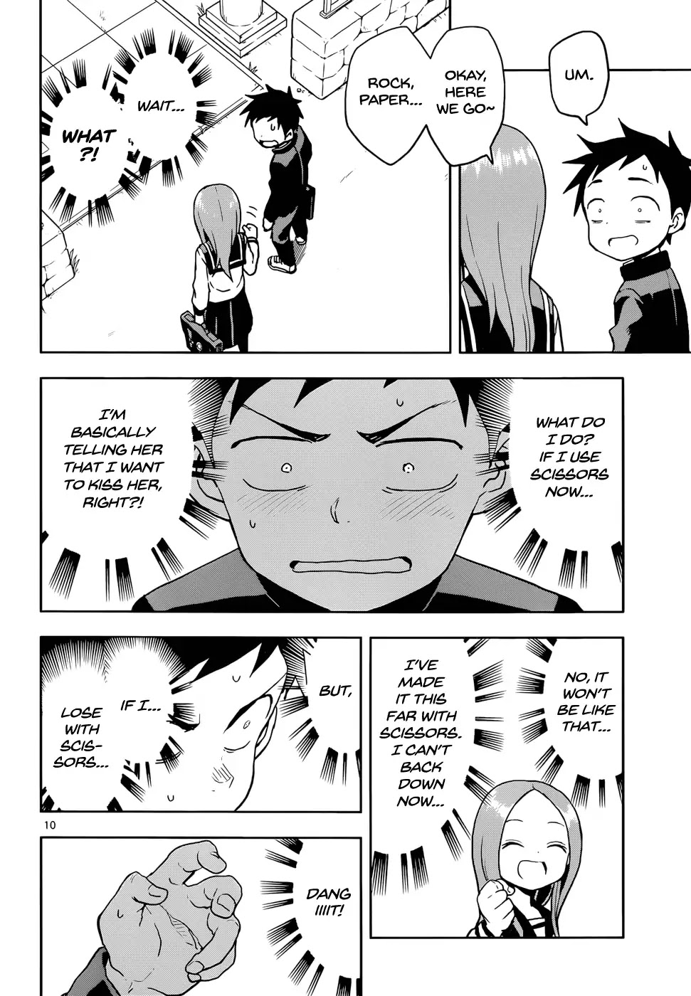 Karakai Jouzu no Takagi-san Chapter 110 page 10 - Chapter 110: Glico