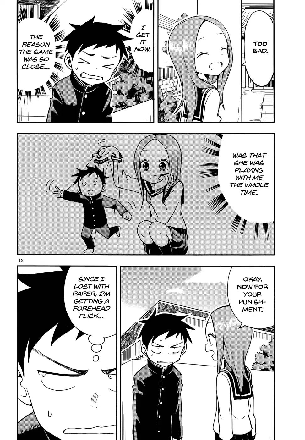 Karakai Jouzu no Takagi-san Chapter 110 page 11 - Chapter 110: Glico