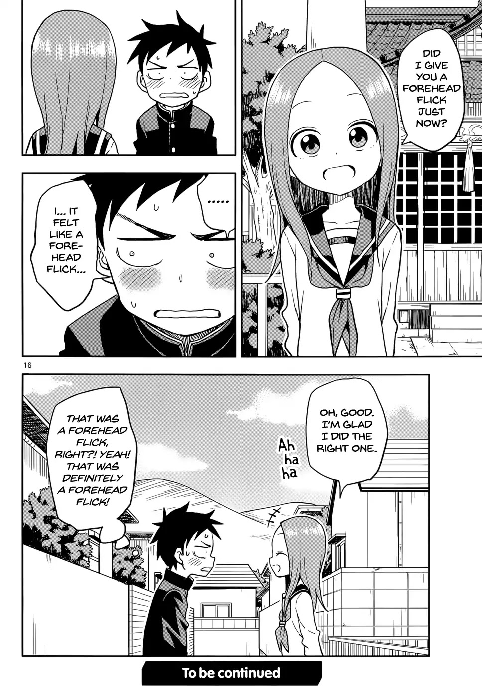Karakai Jouzu no Takagi-san Chapter 110 page 15 - Chapter 110: Glico