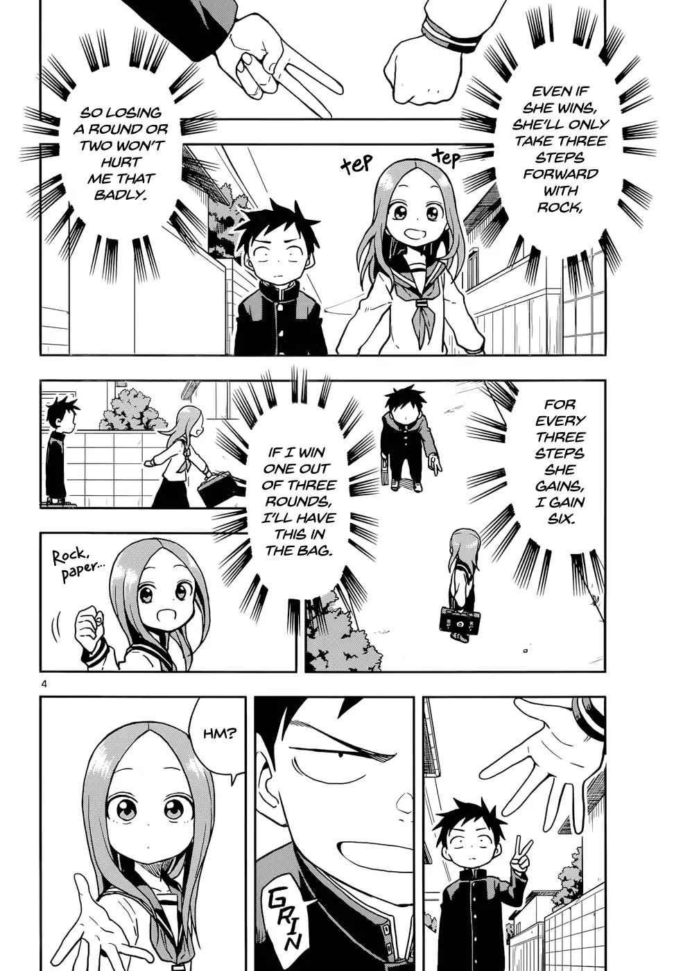 Karakai Jouzu no Takagi-san Chapter 110 page 4 - Chapter 110: Glico