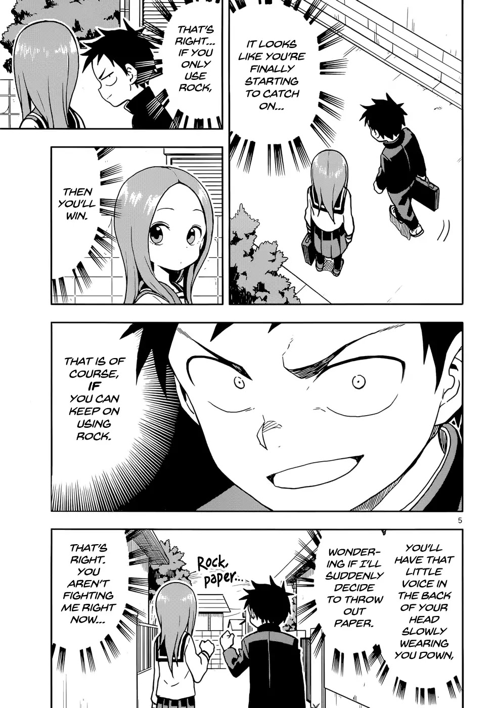 Karakai Jouzu no Takagi-san Chapter 110 page 5 - Chapter 110: Glico
