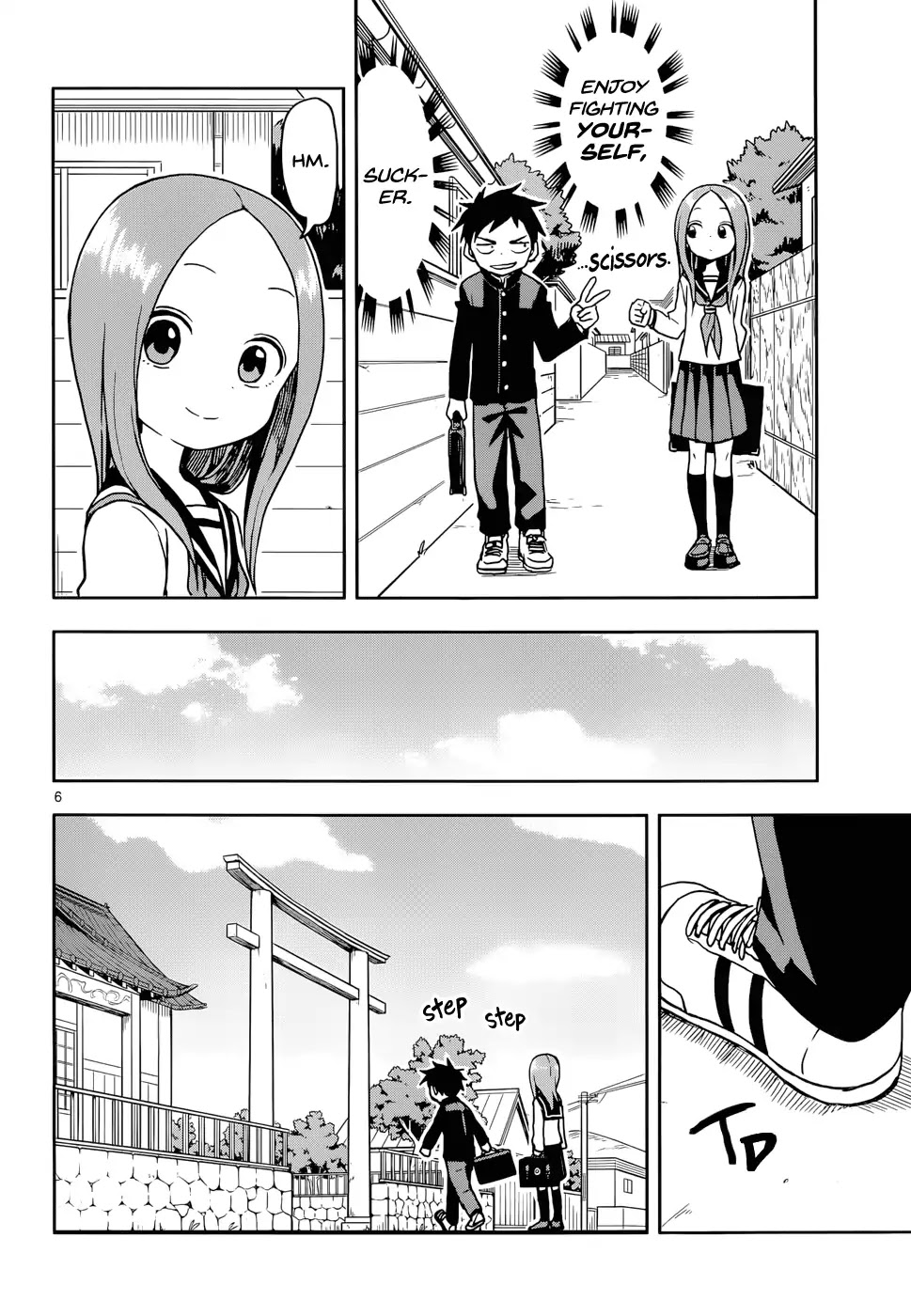 Karakai Jouzu no Takagi-san Chapter 110 page 6 - Chapter 110: Glico