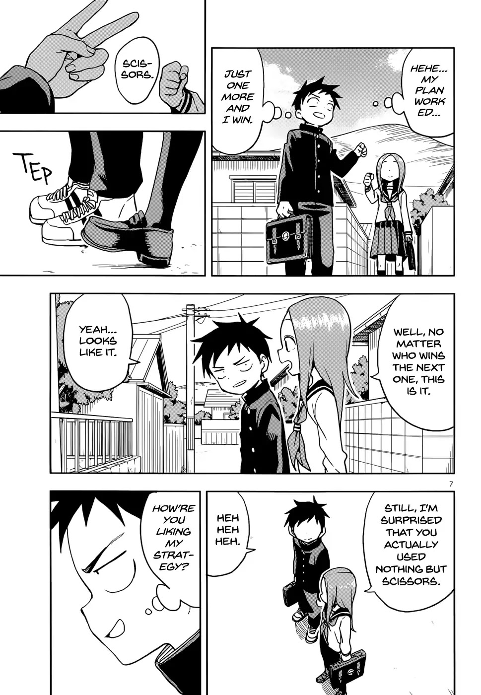 Karakai Jouzu no Takagi-san Chapter 110 page 7 - Chapter 110: Glico
