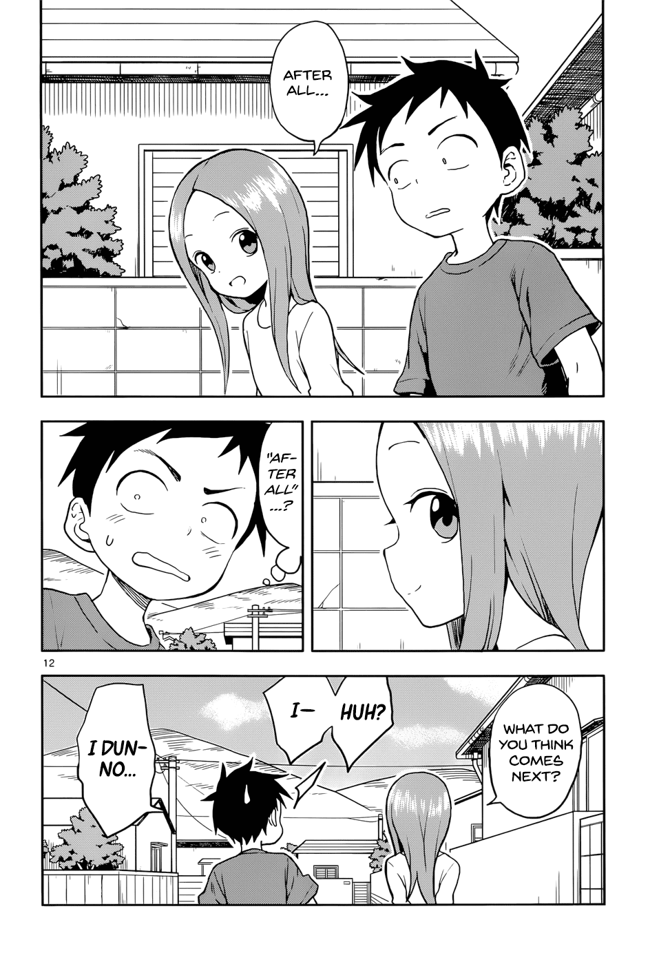 Karakai Jouzu no Takagi-san Chapter 111 page 12 - Chapter 111: Dog Walk